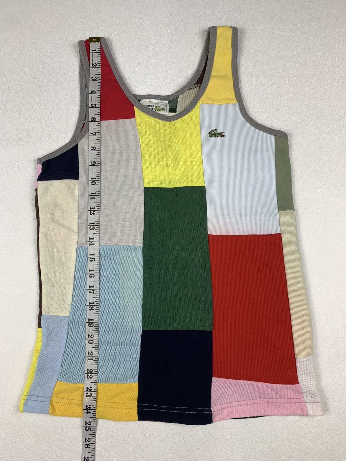 Lacoste Chemise Lacoste Sleeveles Colorblocked Patchwork Size US M / EU 48-50 / 2 - 6 Thumbnail