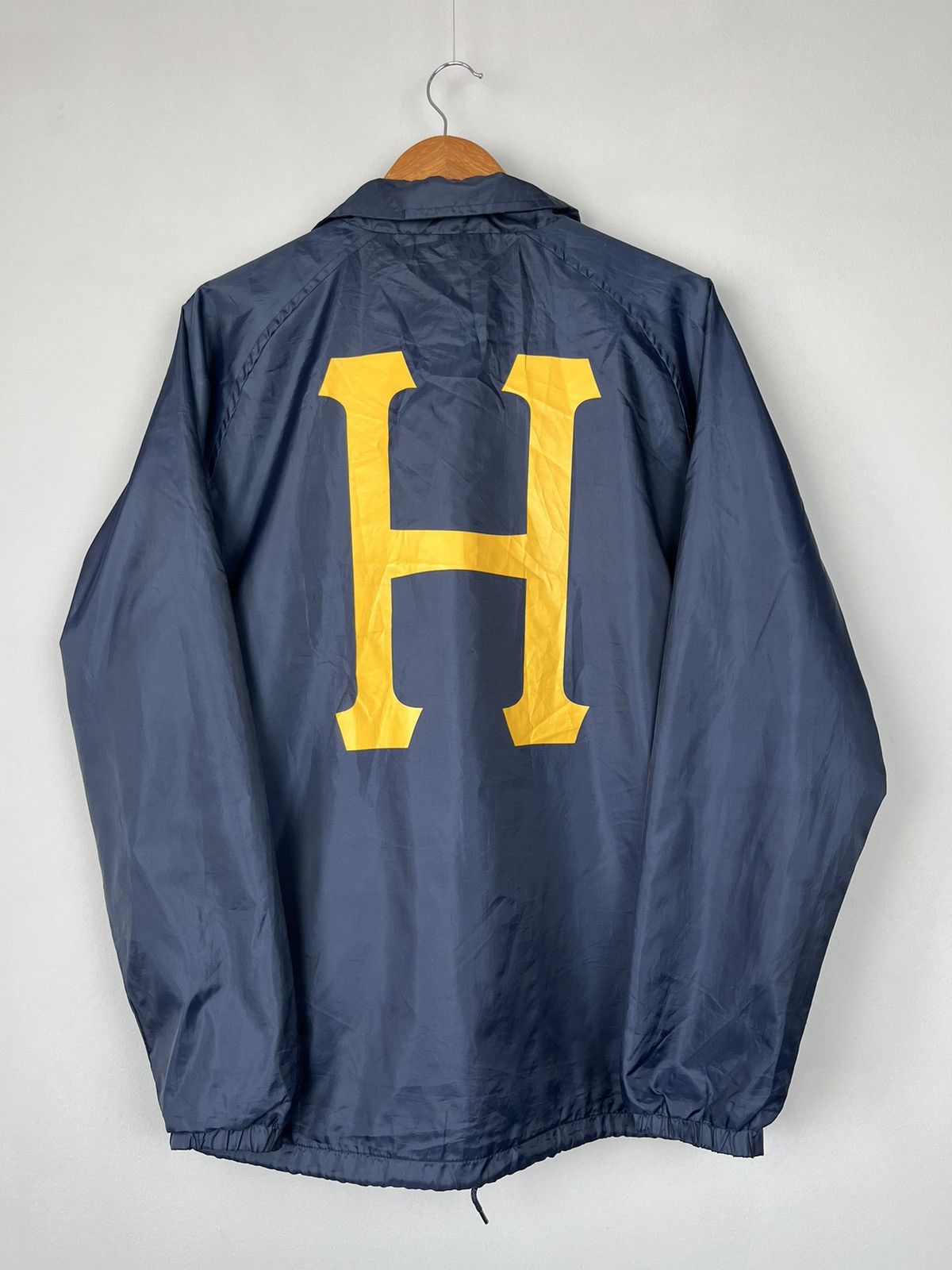 Huf Huf Streetwear Skateboard Coach Nylon Jacket Size US L / EU 52-54 / 3 - 6 Thumbnail