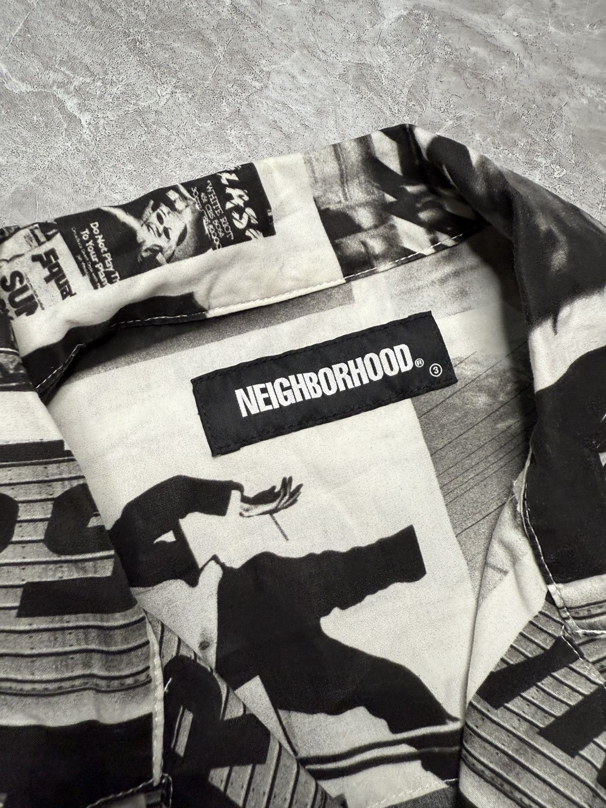 Neighborhood Neighborhood x Osamu Nagahama Camp Collar Printed Buttondown Size US M / EU 48-50 / 2 - 11 Thumbnail