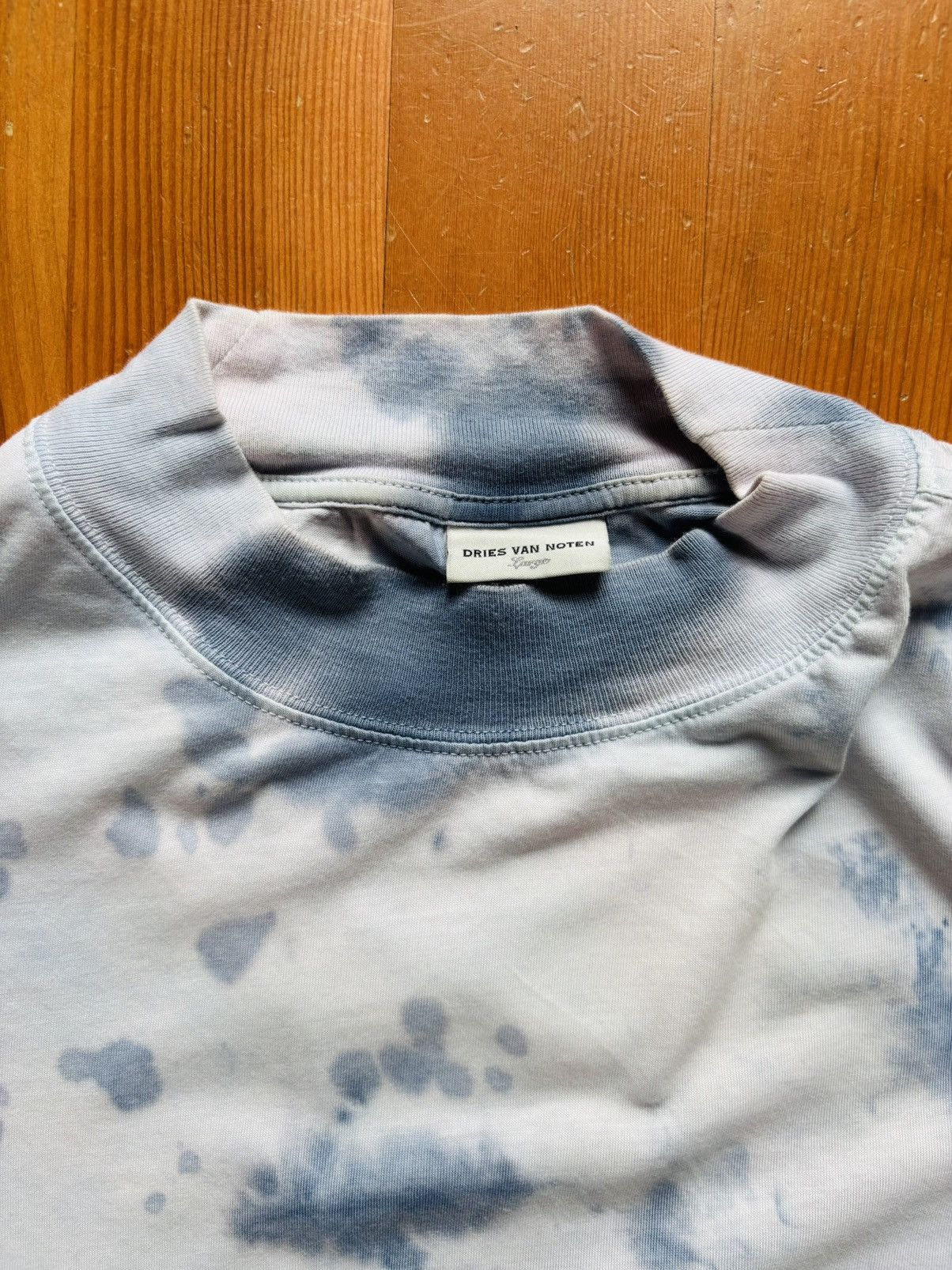 Dries Van Noten Dries van Noten Mock Neck Long Sleeve T-Shirt Size US M / EU 48-50 / 2 - 3 Thumbnail