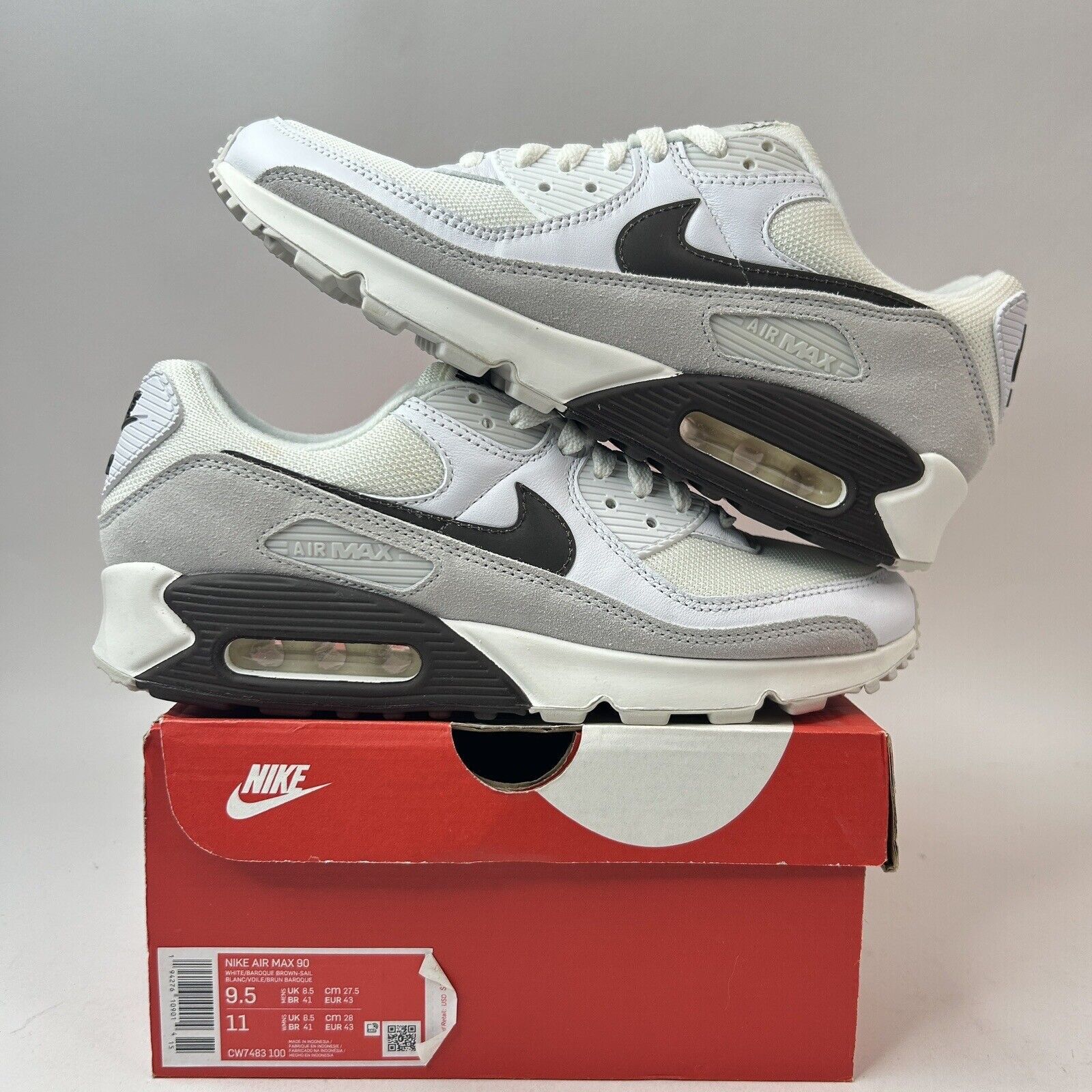 Nike Nike Air Max 90 “Baroque Brown” 2023 Size US 9.5 / EU 42-43 - 1 Thumbnail