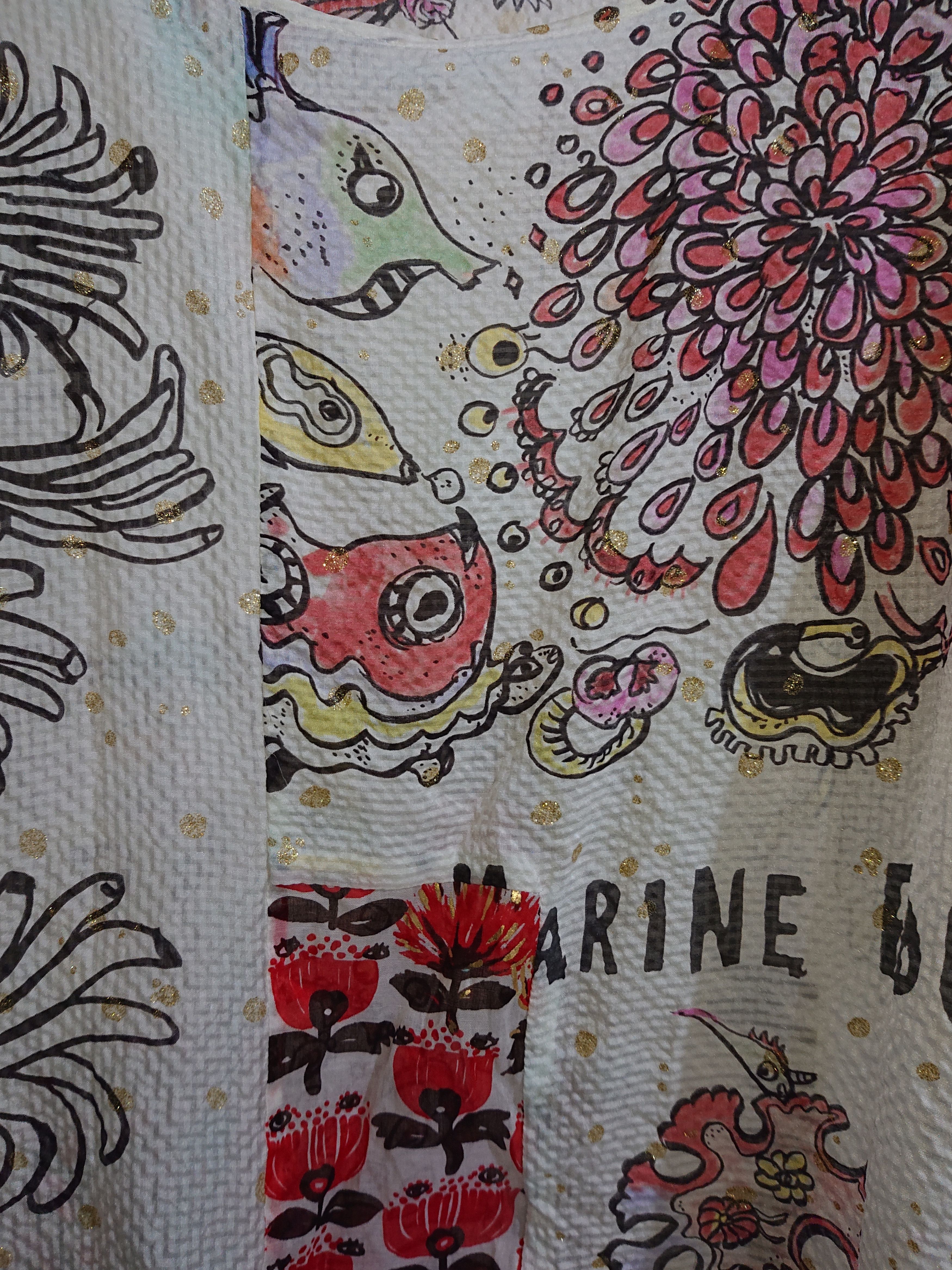 Tsumori Chisato Marine life design blouse Size XS / US 0-2 / IT 36-38 - 4 Thumbnail