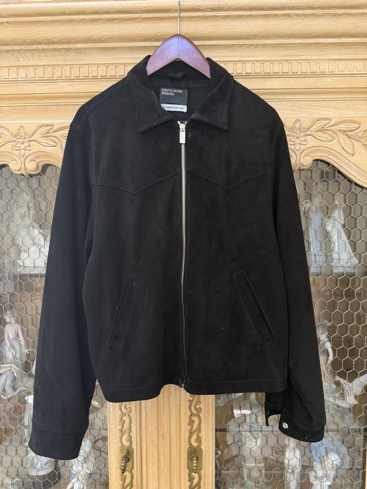 Enfants Riches Deprimes Mr. Porter Suede Western Jacket