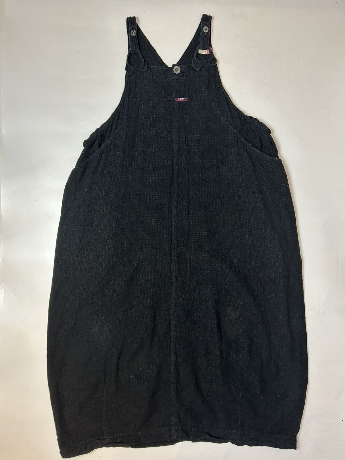 Hai Sporting Gear × Issey Miyake × Japanese Brand HAI SPORTING GEAR DUNGAREE MIDI DRESS Size M / US 6-8 / IT 42-44 - 1 Thumbnail