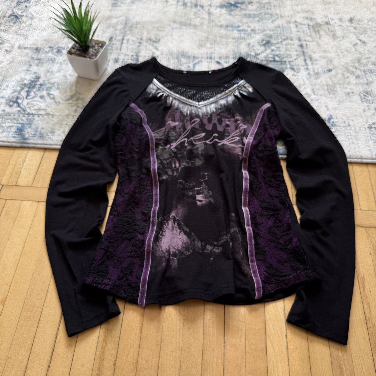 Hysteric Glamour 📌 Japan style Corset Y2K Hysteric Glamour vibe Long Sleeve Size M / US 6-8 / IT 42-44 - 4 Thumbnail