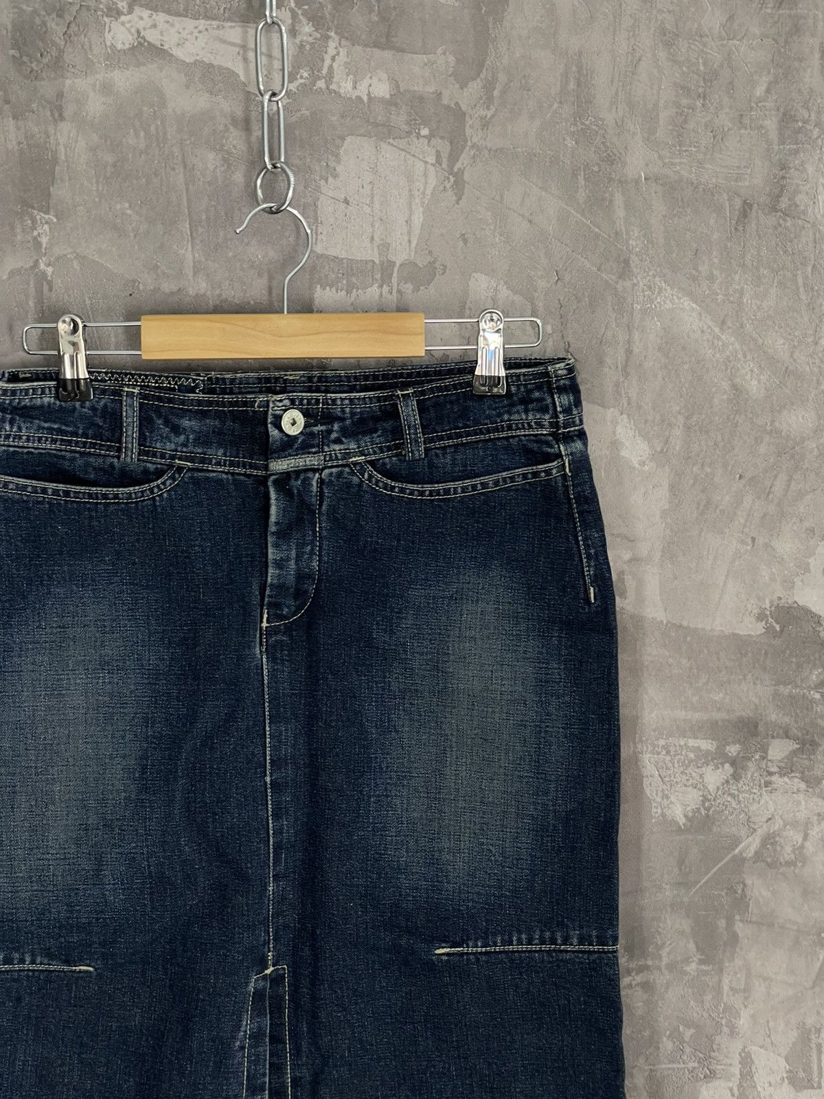 Marithe + Francois Girbaud Marithe Francois Girbaud Denim Y2K Skirt Size 26" / US 2 / IT 38 - 4 Thumbnail