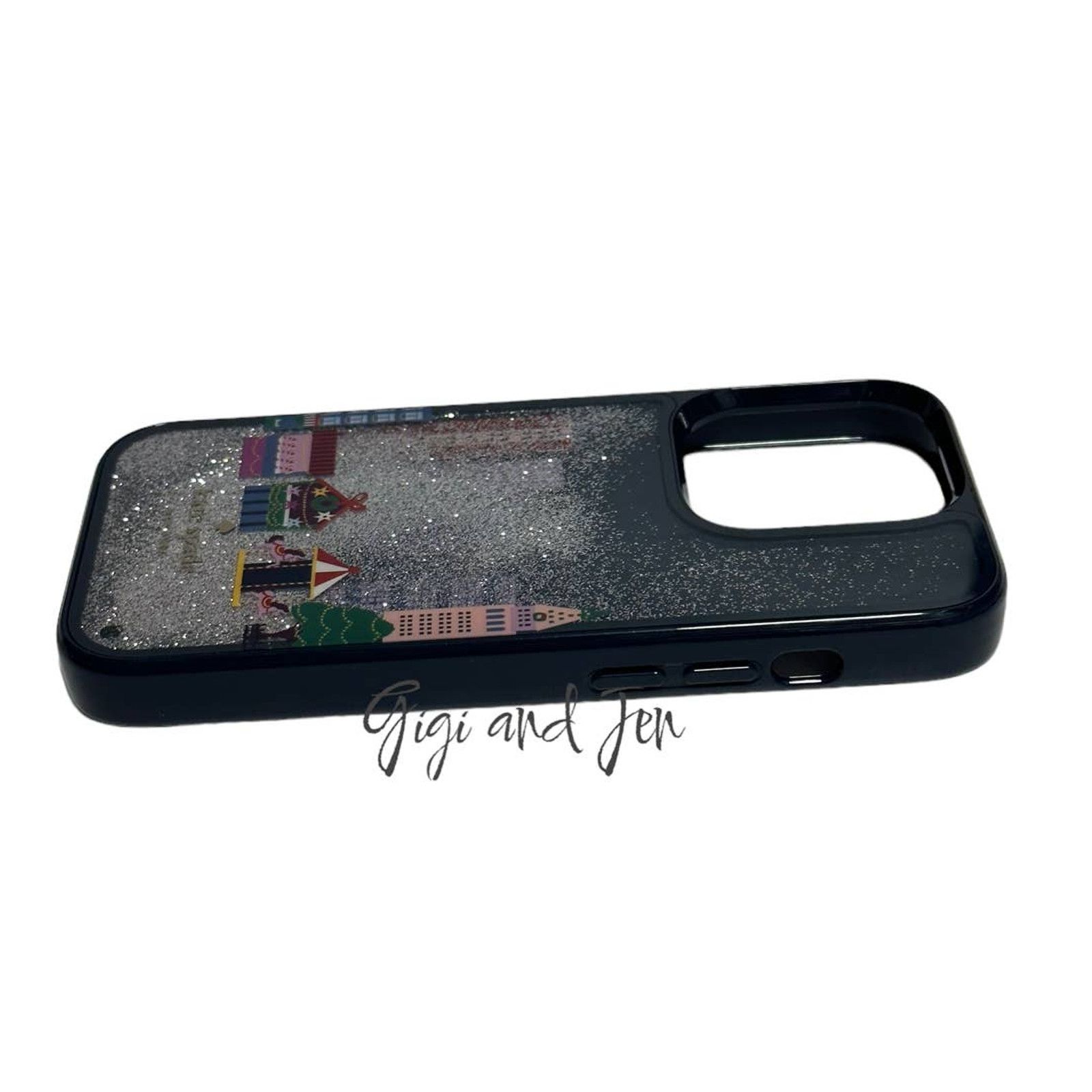 Kate Spade kate Spade Winter Wonders Iphone 14 PRO Max liquid case Size ONE SIZE - 7 Thumbnail