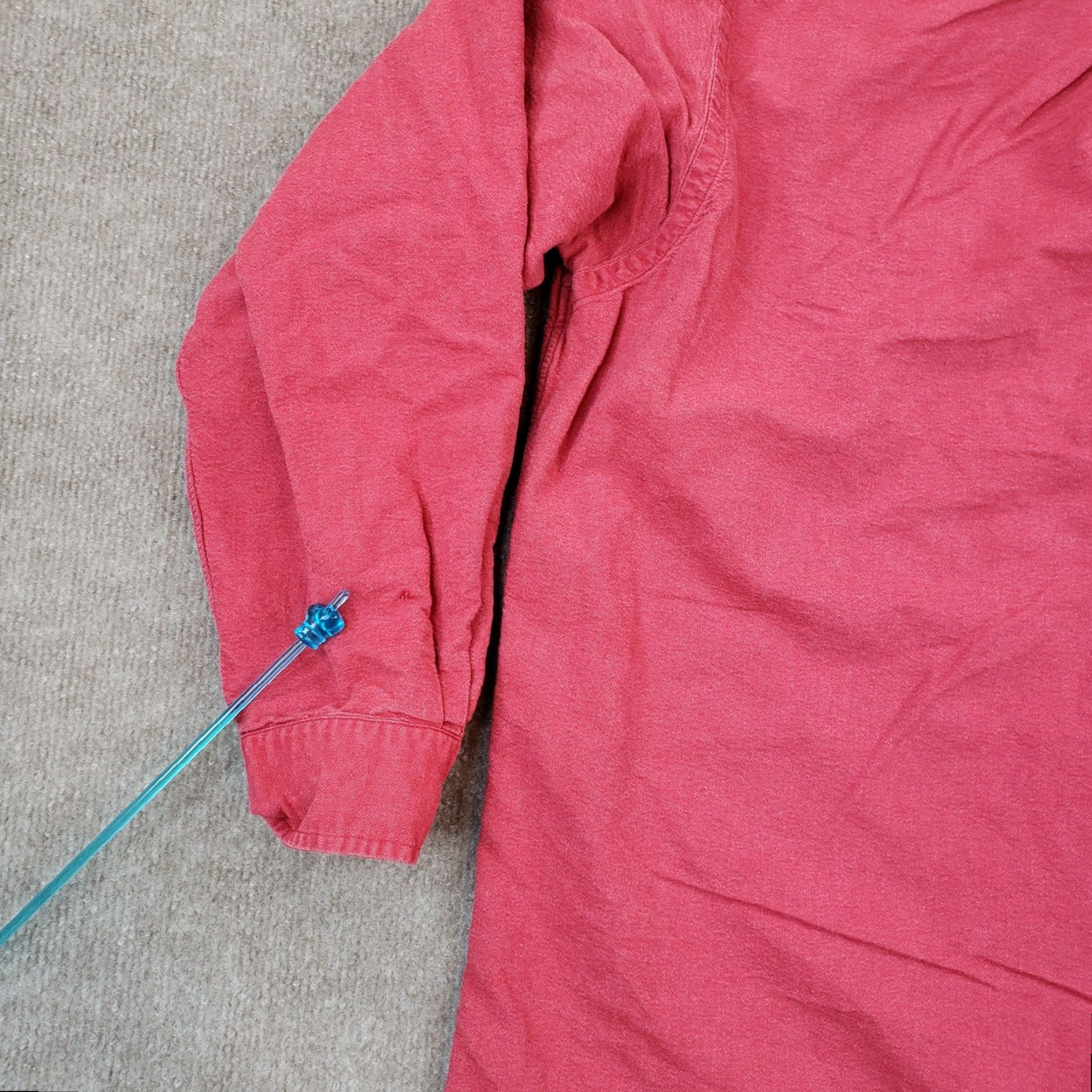 Ralph Lauren Ralph Lauren Mens Red Large Long Sleeve Button Up Shirt Size US L / EU 52-54 / 3 - 8 Thumbnail