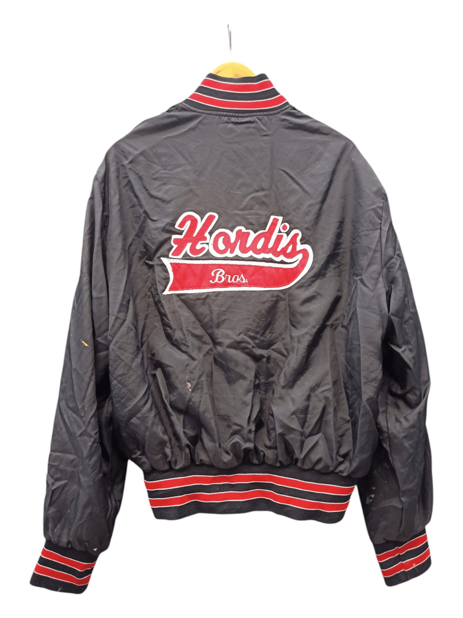 Holloway Vintage 90s Halloway Hondis Bros Versity Nylon Jacket Size US XL / EU 56 / 4 - 1 Thumbnail