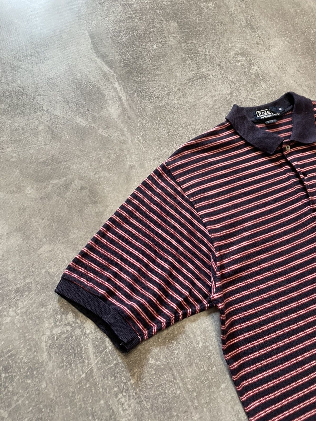 Polo Ralph Lauren Vintage Polo Ralph Lauren Striped Polo Shirt Y2K 90s Size US M / EU 48-50 / 2 - 4 Thumbnail