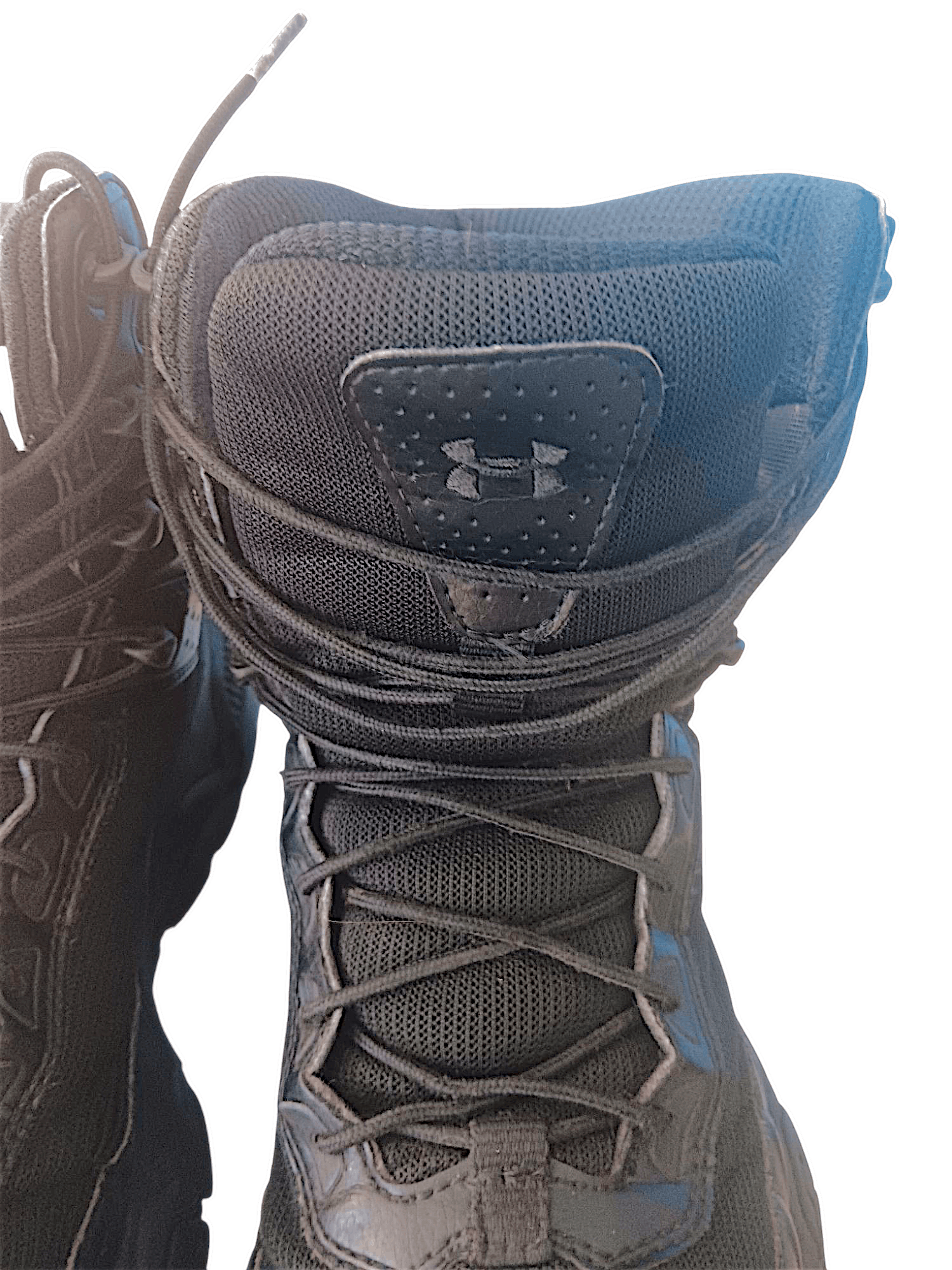 Under Armour Under Armor Men's Size 10 Black Tactical Lace Up Boots Size US 10 / EU 43 - 6 Thumbnail