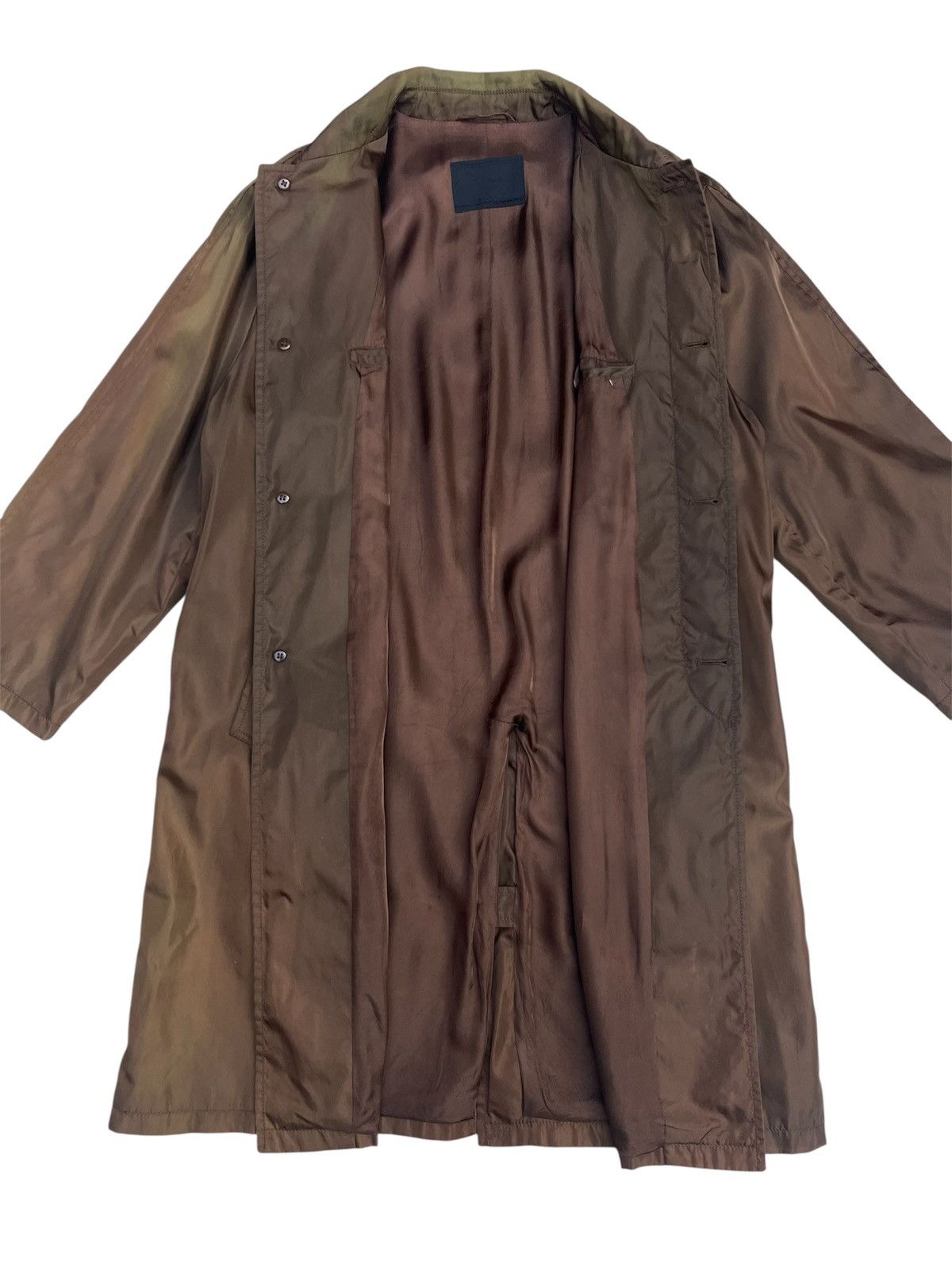 Prada PRADA Luxury Raincoat - Italian-Made, Acetate/Nylon Lining Size US L / EU 52-54 / 3 - 5 Thumbnail