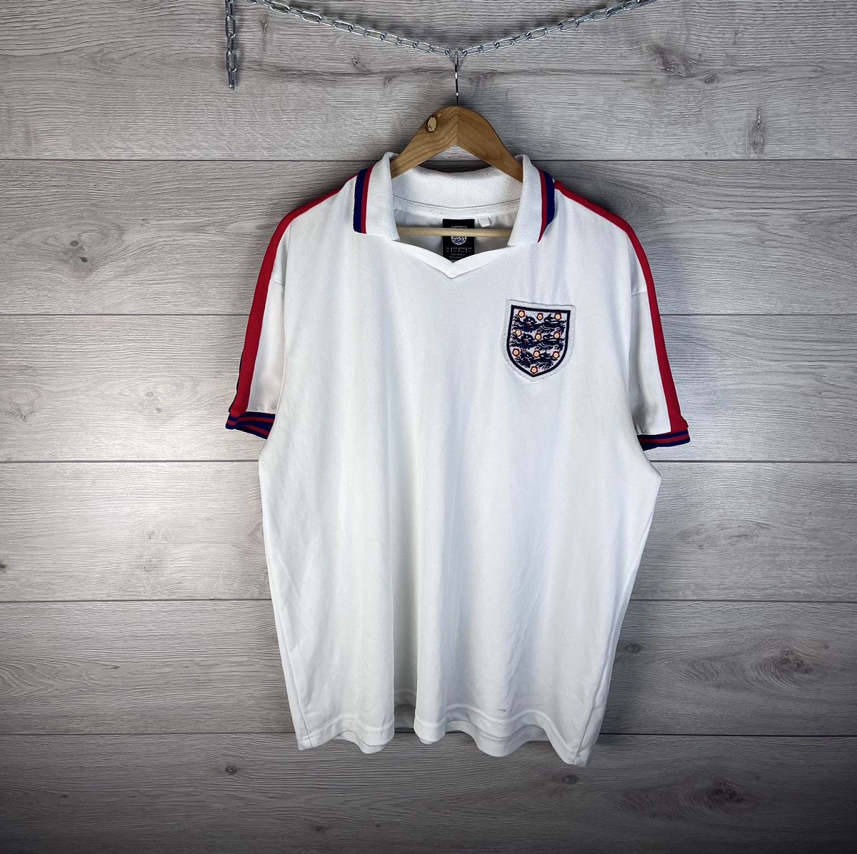 Other Vintage men’s soccer jersey England 🏴󠁧󠁢󠁥󠁮󠁧󠁿 size Xl Size US XL / EU 56 / 4 - 1 Thumbnail