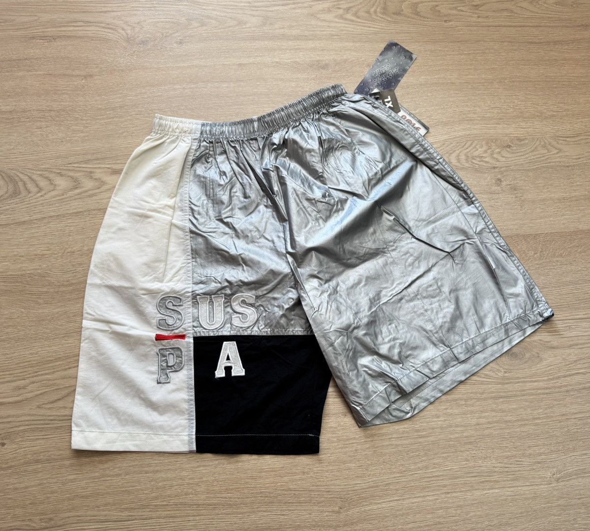 Southpole Vintage 90’s Southpole Rap y2k Silver Polo Shirt and Shorts Size US 36 / EU 52 - 10 Thumbnail