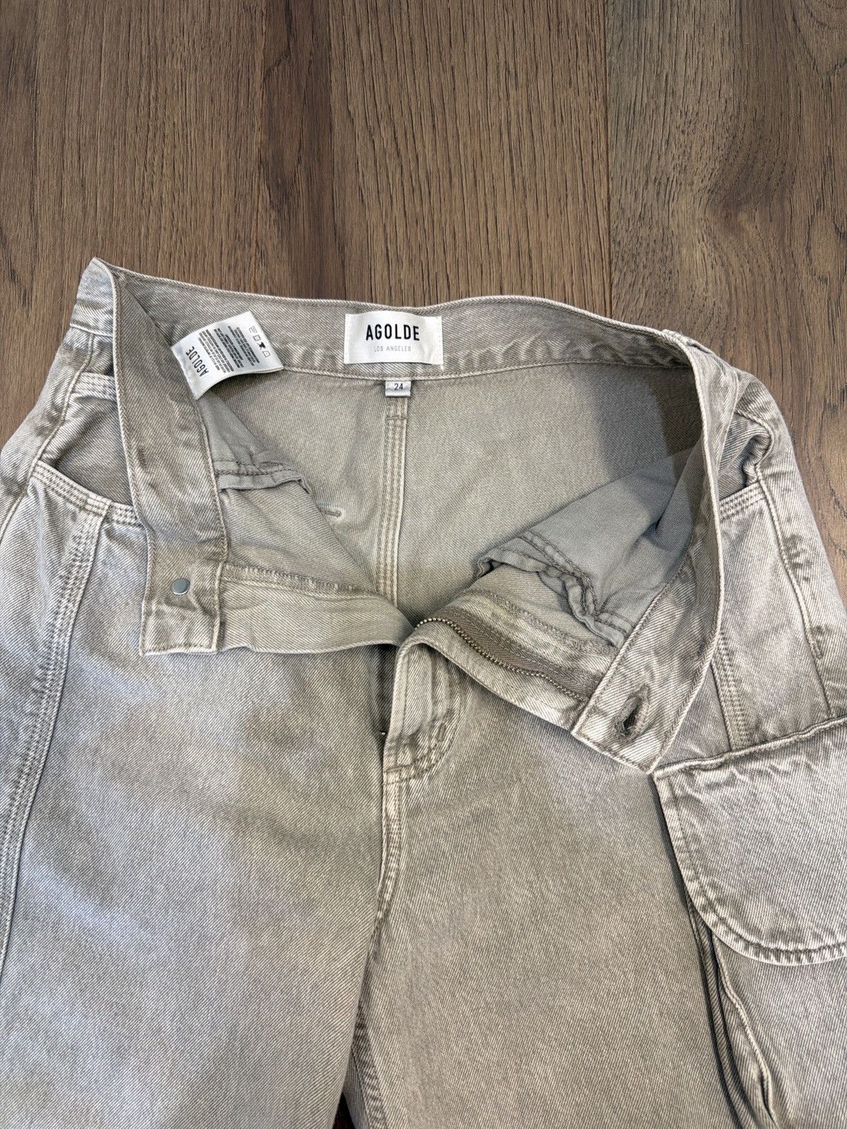 Agolde Agolde Cass Baggy Cargo Jeans Size 24" / US 00 / IT 34 - 5 Thumbnail