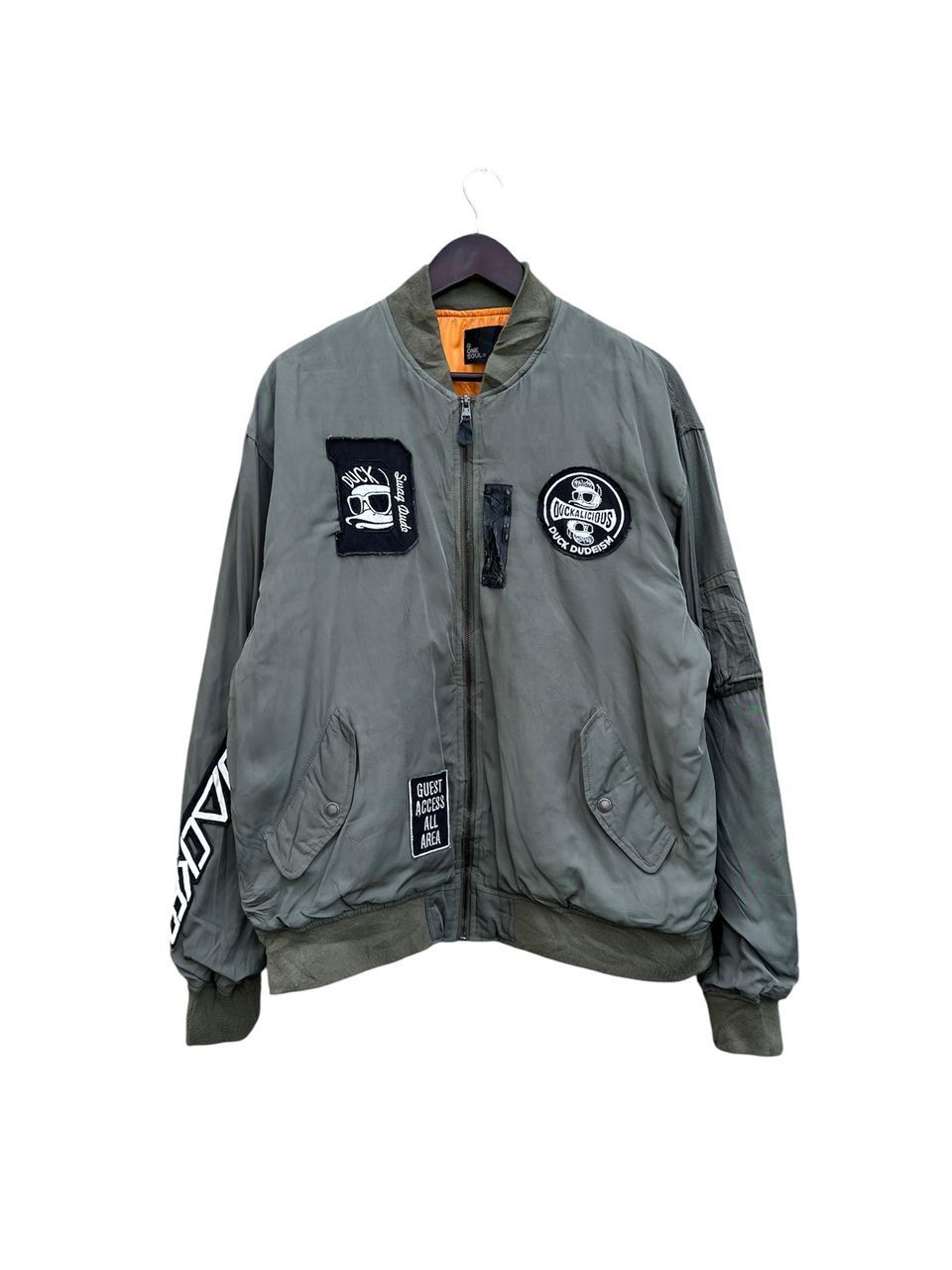 Japanese Brand B One Soul Duck Dude Bomber Jacket Size US XL / EU 56 / 4 - 1 Thumbnail