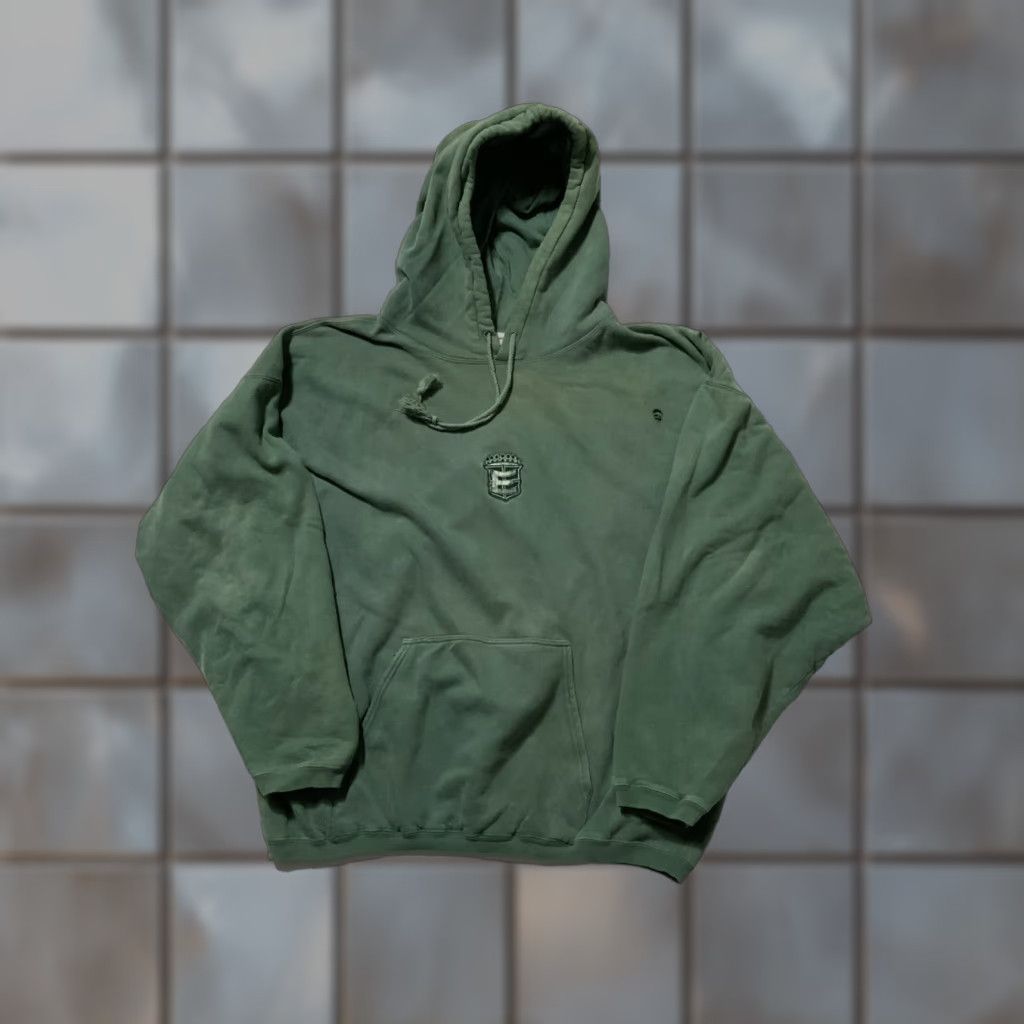 Vintage VINTAGE Ezekiel Hoodie 90s Pullover Fleece Overdye Green XL Mens Skateboarding Size US XL / EU 56 / 4 - 1 Thumbnail
