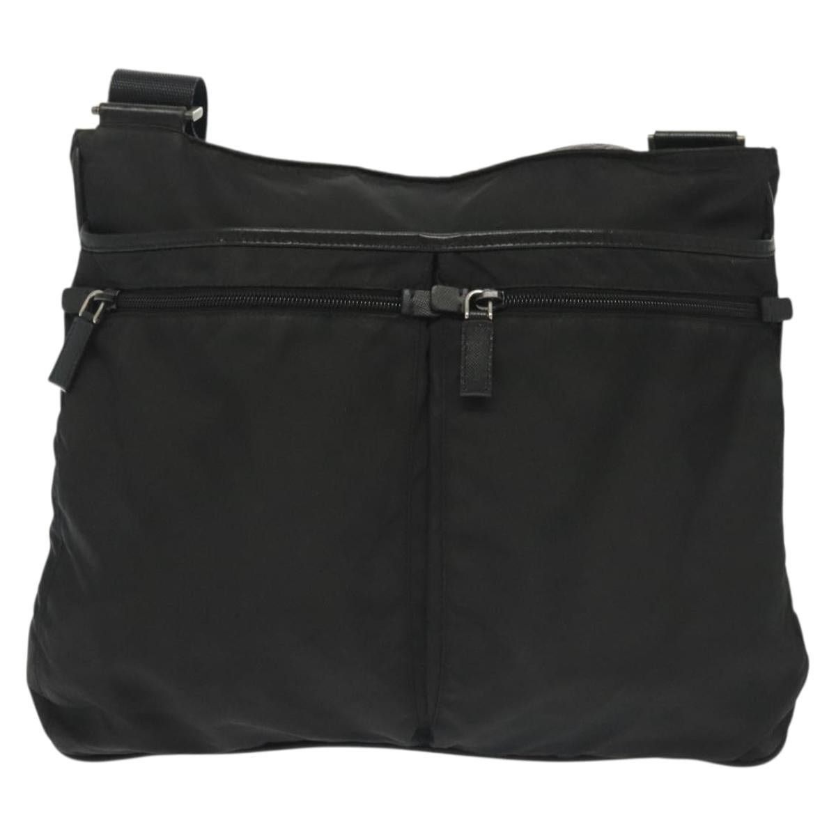 Prada PRADA Shoulder Bag Nylon Black Silver Size ONE SIZE - 3 Thumbnail