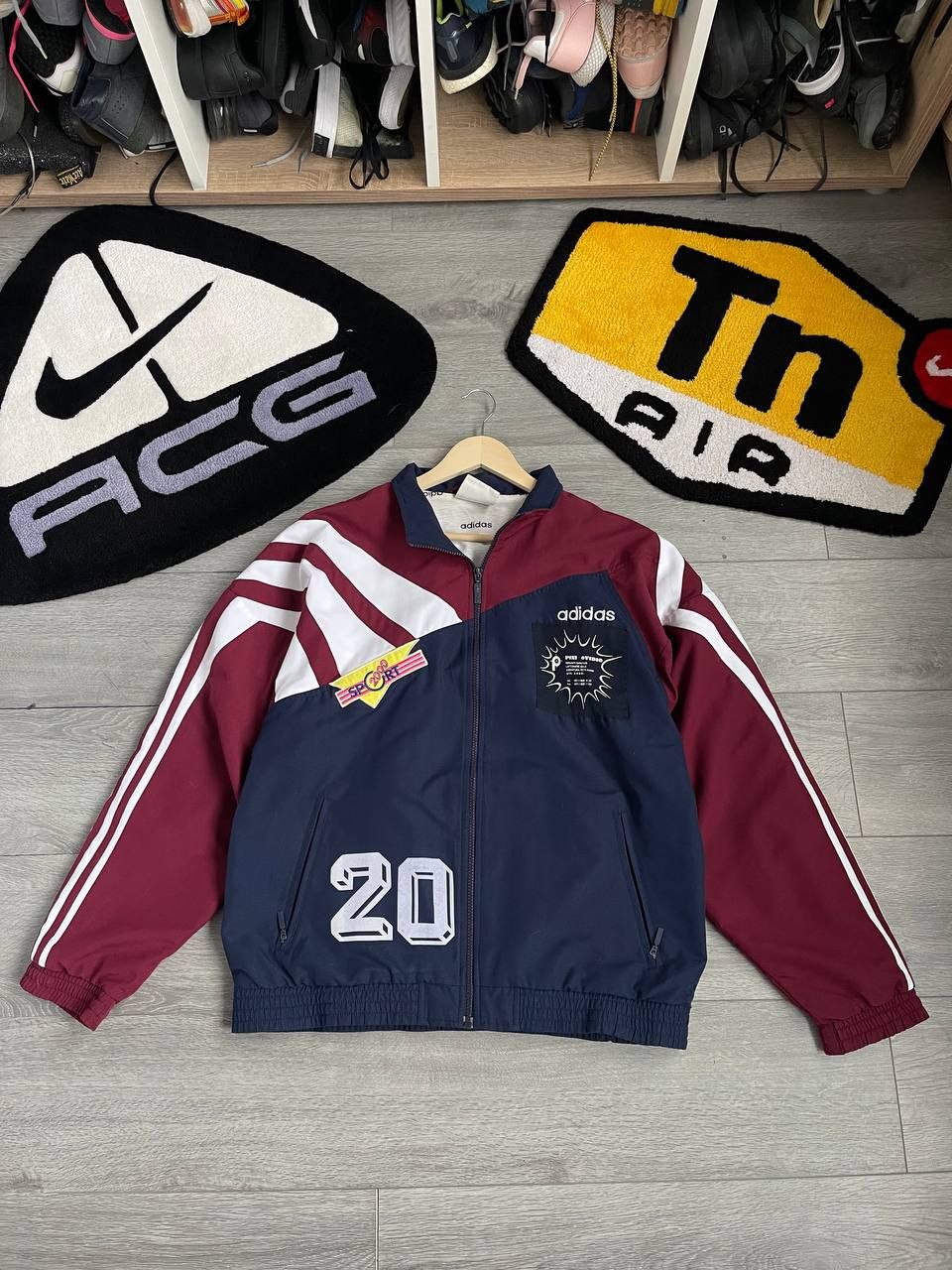 Adidas × Streetwear × Vintage adidas light jacket rare sport 2000s Size US M / EU 48-50 / 2 - 2 Thumbnail