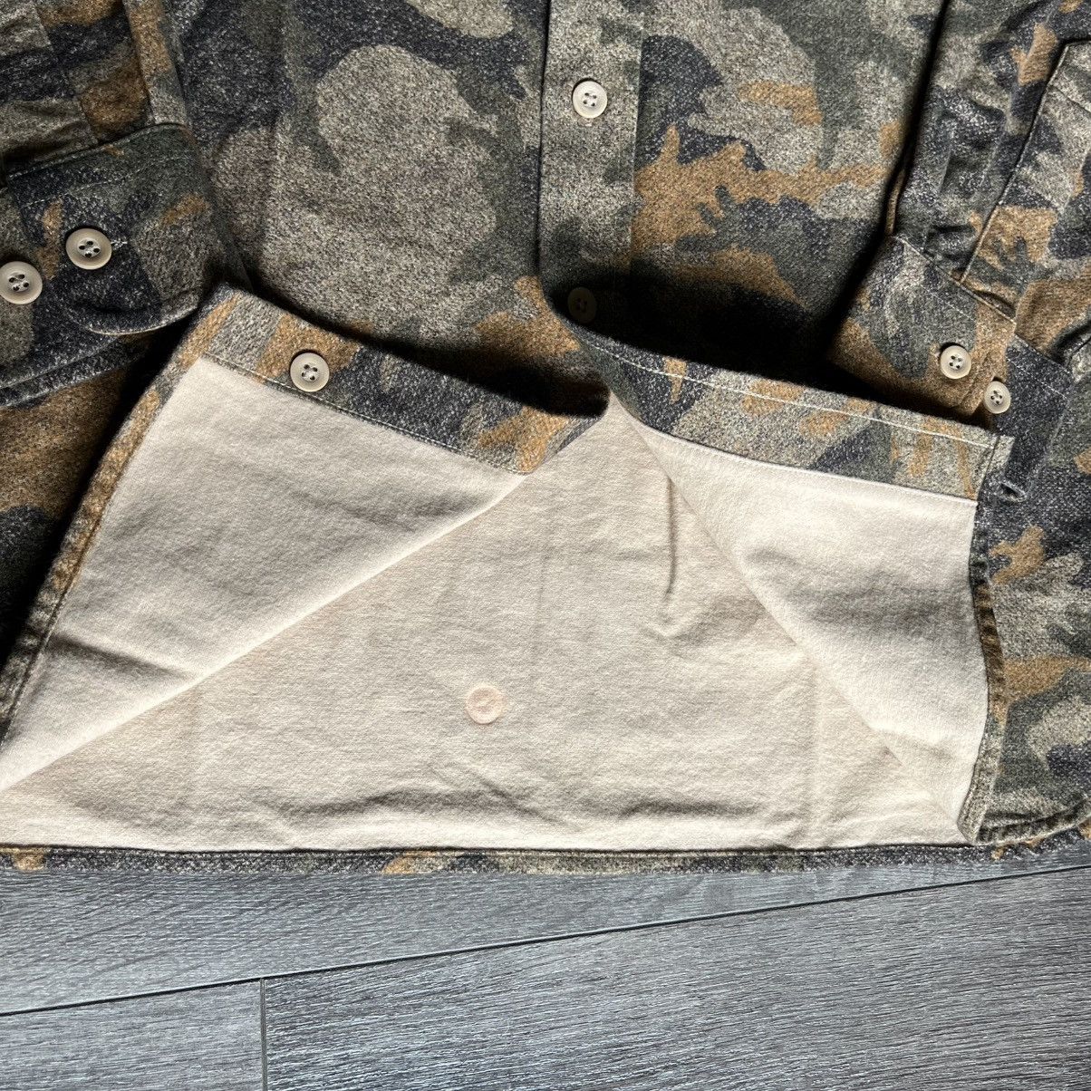 L.L. Bean Vintage L.L. Bean Camo Chamois Print Hunting Button Up Shirt Size US M / EU 48-50 / 2 - 5 Thumbnail