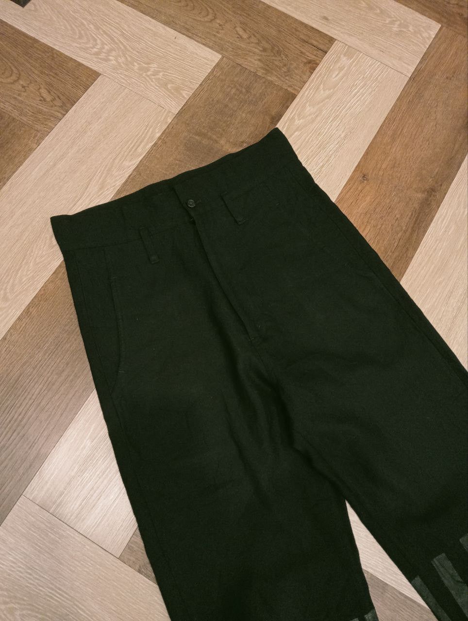 Yohji Yamamoto RARE YOHJI YAMAMOTO POUR HOMME SIGNATURE VINTAGE WOOL PANTS Size US 32 / EU 48 - 4 Thumbnail