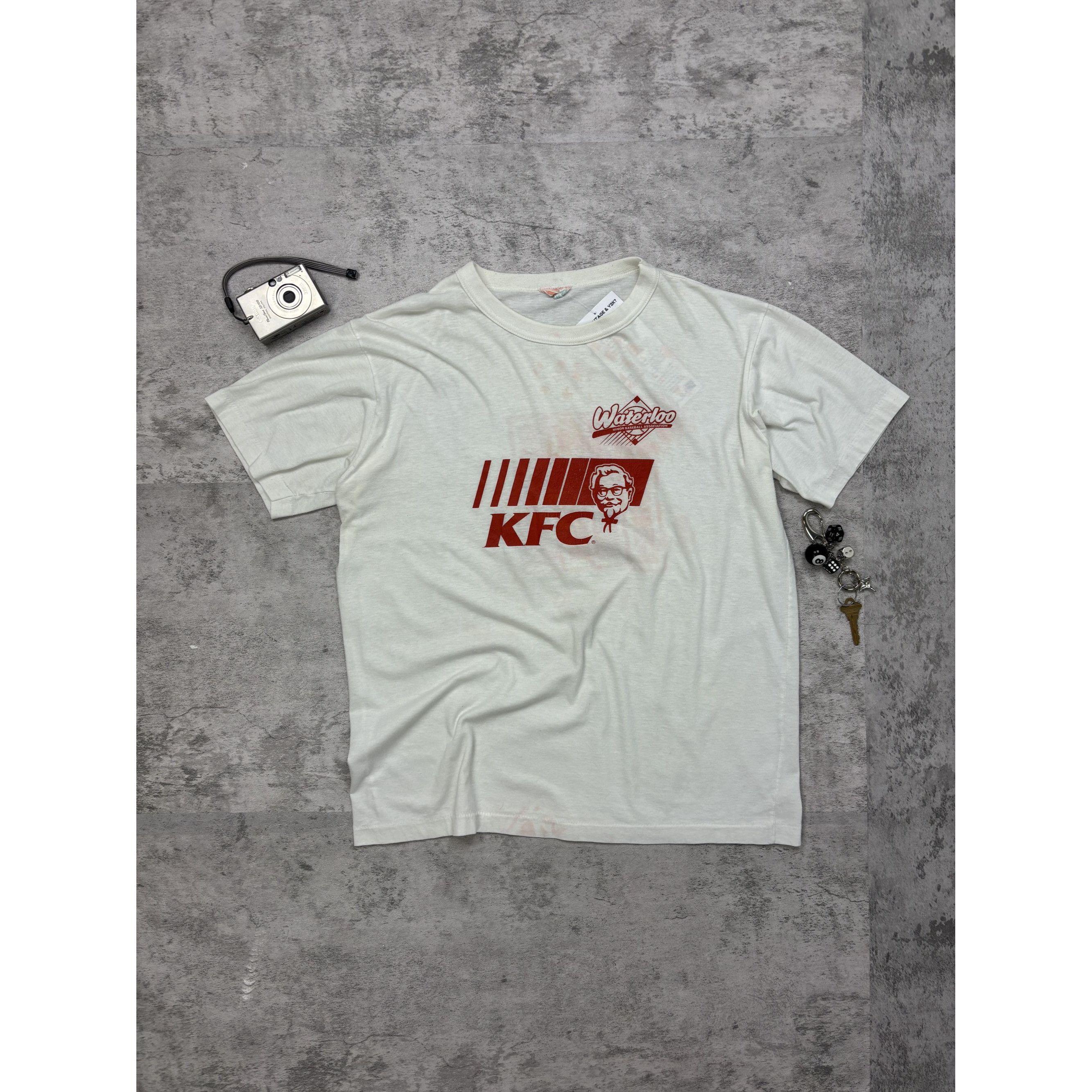 Other Vintage Kfc Waterloo Single Stitch T Size US XL / EU 56 / 4 - 1 Thumbnail