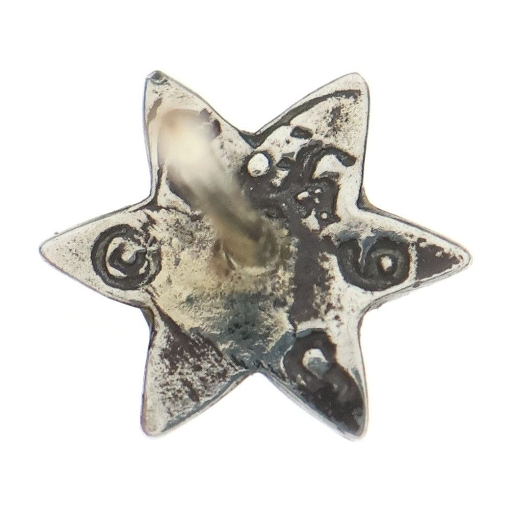 CHROME HEARTS CO STAR Star Stud Earring Silver