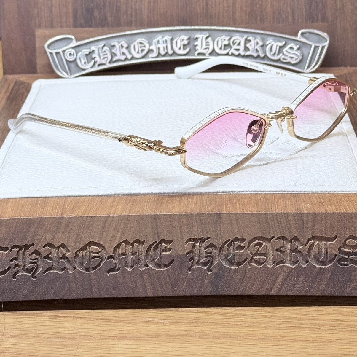 Chrome Hearts Chrome Hearts NIP SLIP 1/1 Sunglasses Size ONE SIZE - 4 Thumbnail