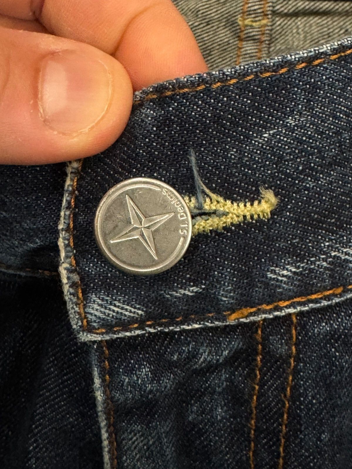 Stone Island Stone Island Vintage Jeans Blue W34 Made in Italy Size US 34 / EU 50 - 6 Thumbnail