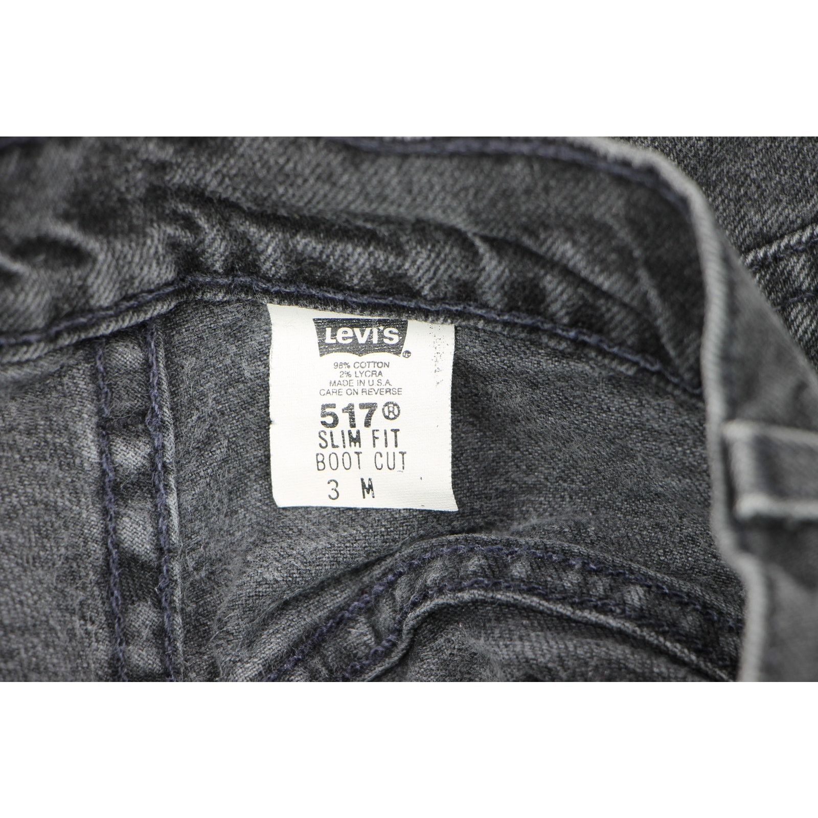 Levi's Vintage Levi's 517 Black High-Waist Cutoffs Vintage W25 Size 25" / US 0 / IT 36 - 7 Thumbnail