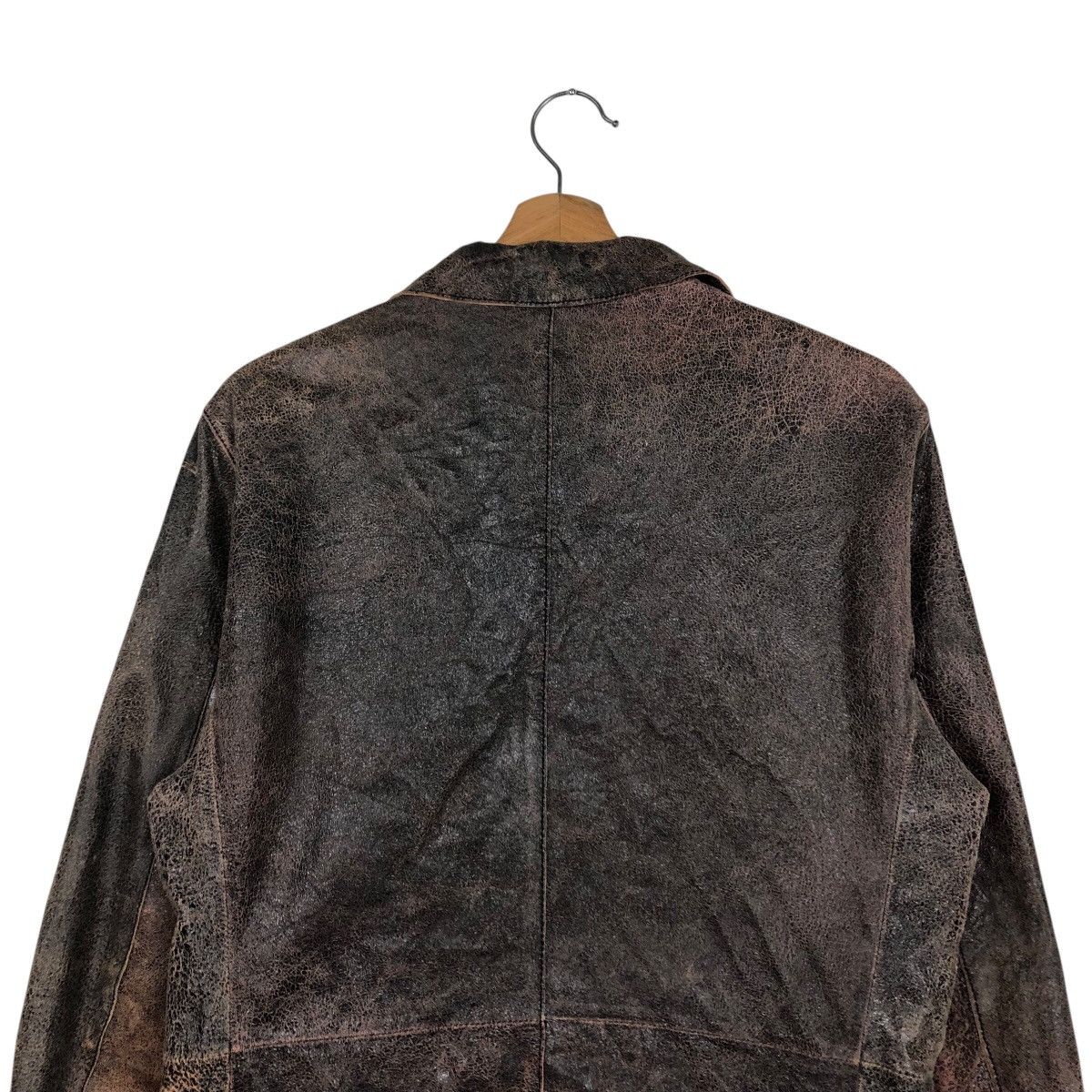 Hysteric Glamour 📌Vintage Chore Worker Leather Jacket Button Tornado Mart Size US M / EU 48-50 / 2 - 10 Thumbnail