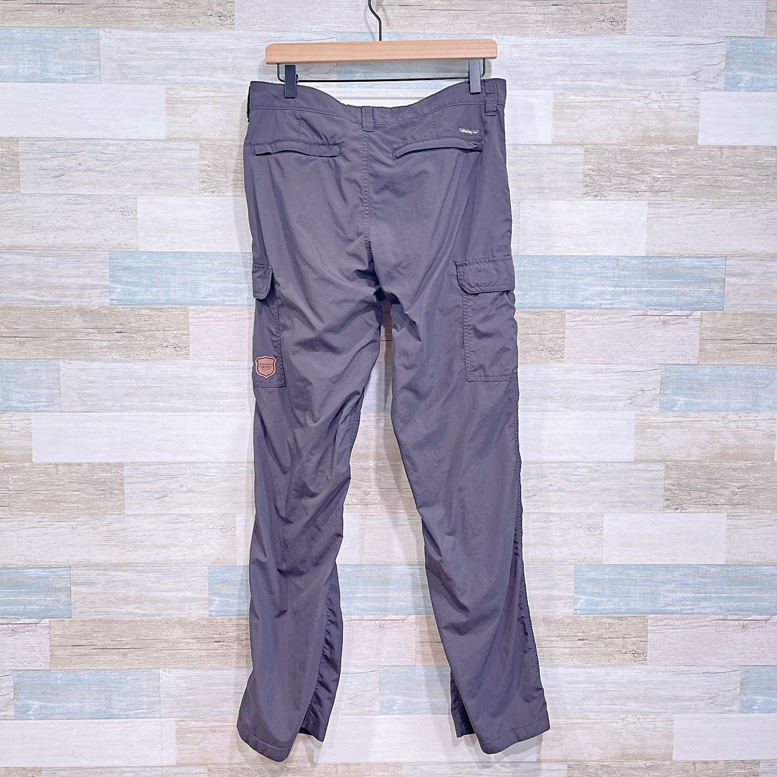 Eddie Bauer EDDIE BAUER Insect Shield Hiking Pants Gray Mens 30x32 Size US 30 / EU 46 - 4 Thumbnail