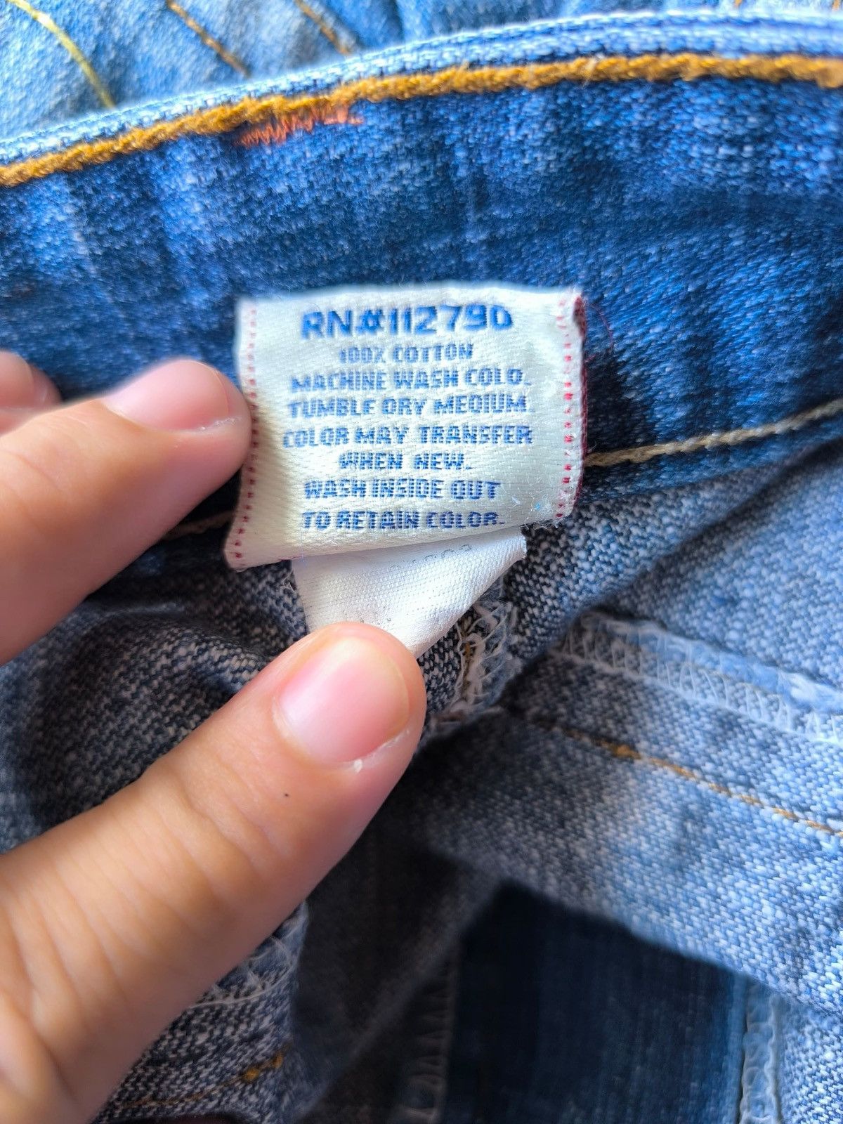 True Religion True Religion Flared Distressed Denim Size US 33 - 9 Thumbnail
