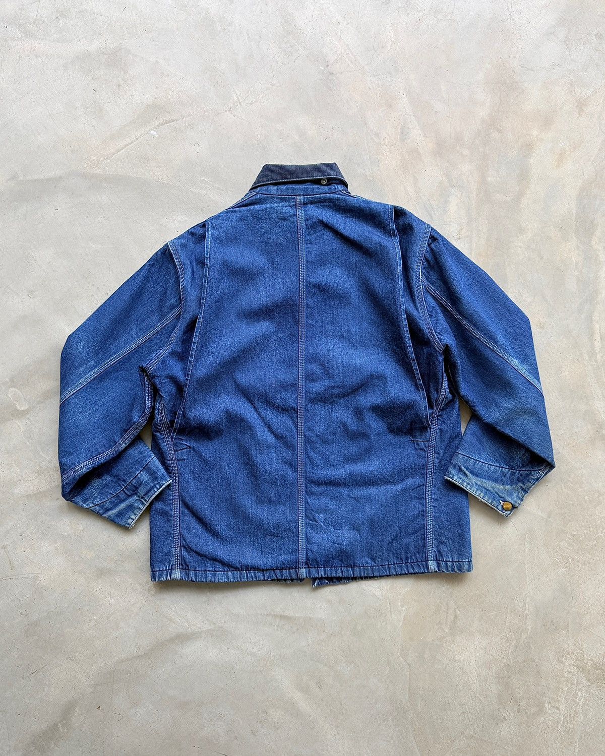 Carhartt Rare 80s Vintage Carhartt Michigan Denim Chore coat Size US L / EU 52-54 / 3 - 5 Thumbnail