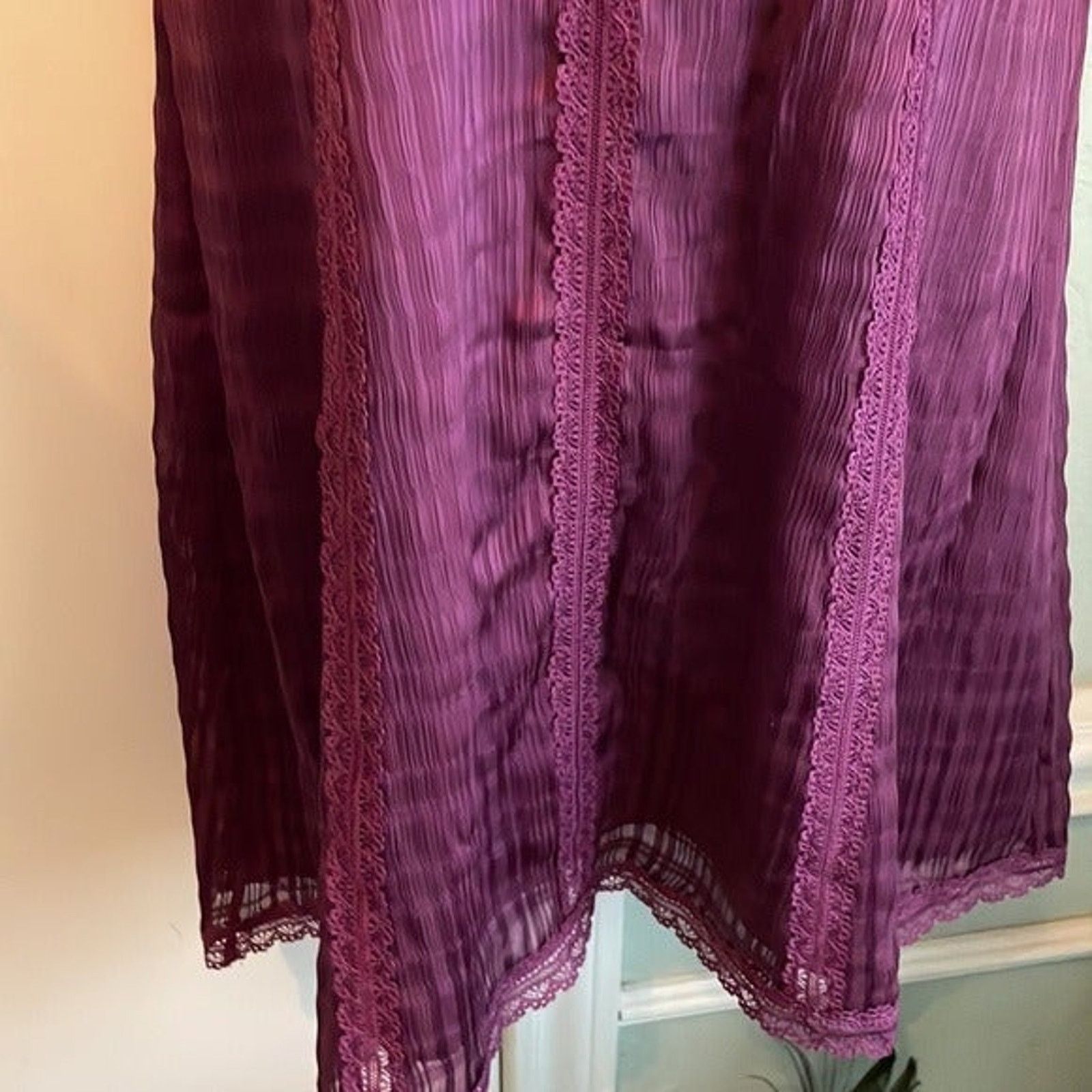 Alice + Olivia Alice + Olivia burgundy babydoll dress Size M / US 6-8 / IT 42-44 - 6 Thumbnail