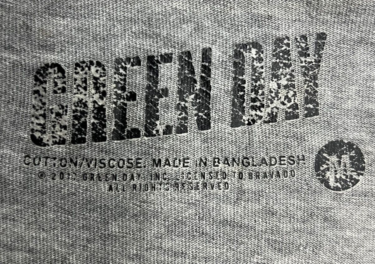 Band Tees × Vintage VINTAGE ROCK BAND GREEN DAY SHIRT Size US M / EU 48-50 / 2 - 6 Thumbnail