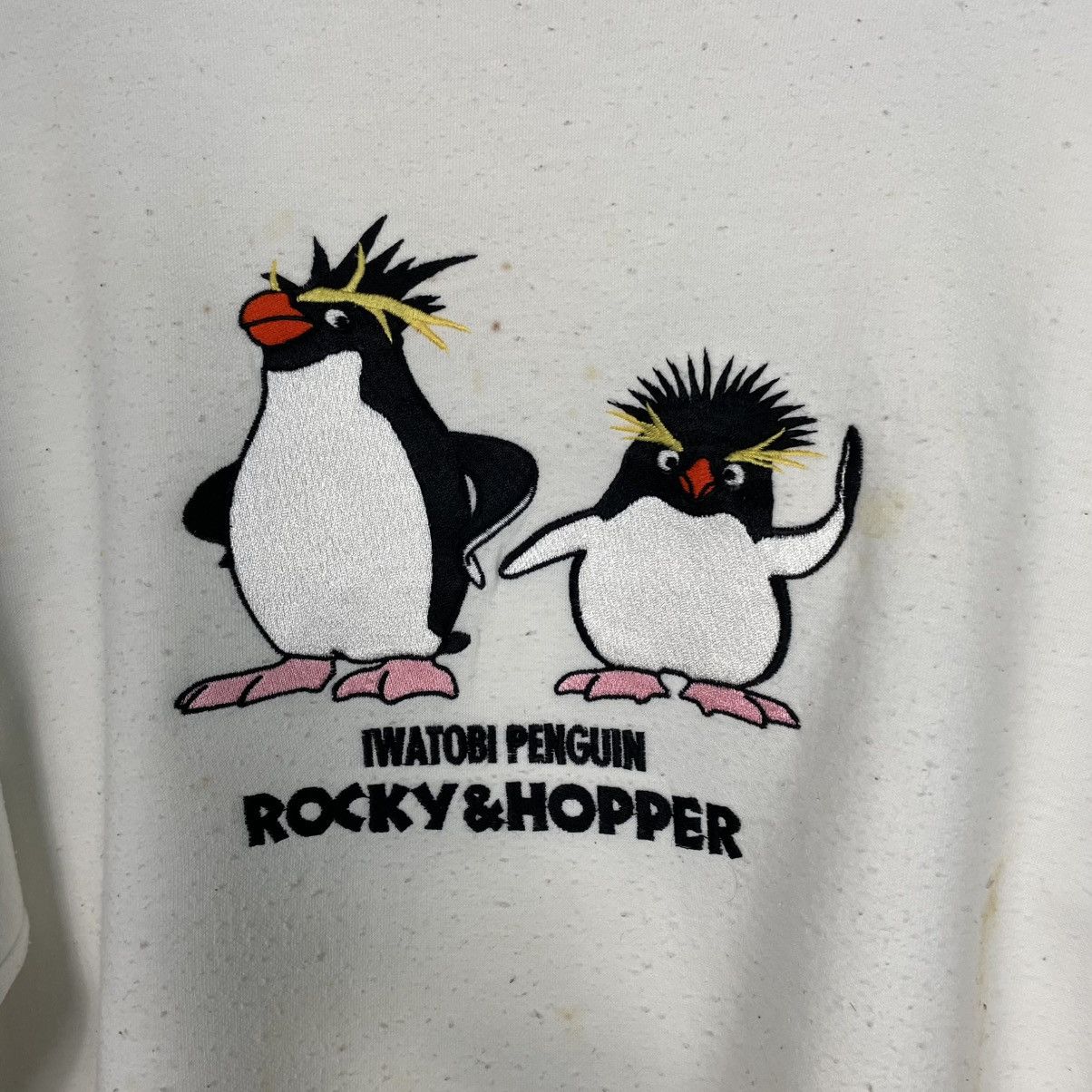 Japanese Brand Rocky & Hopper Big Logo Crewneck Sweatshirt Size US S / EU 44-46 / 1 - 10 Thumbnail