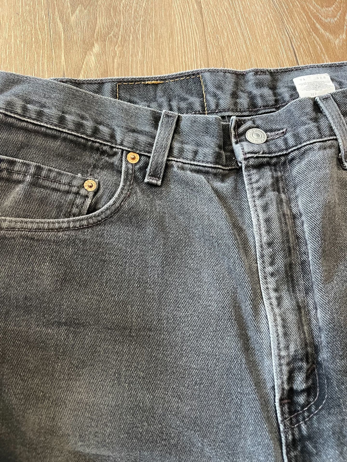 Levi's Vintage Levi's 505 Black Jeans Size US 34 / EU 50 - 9 Thumbnail