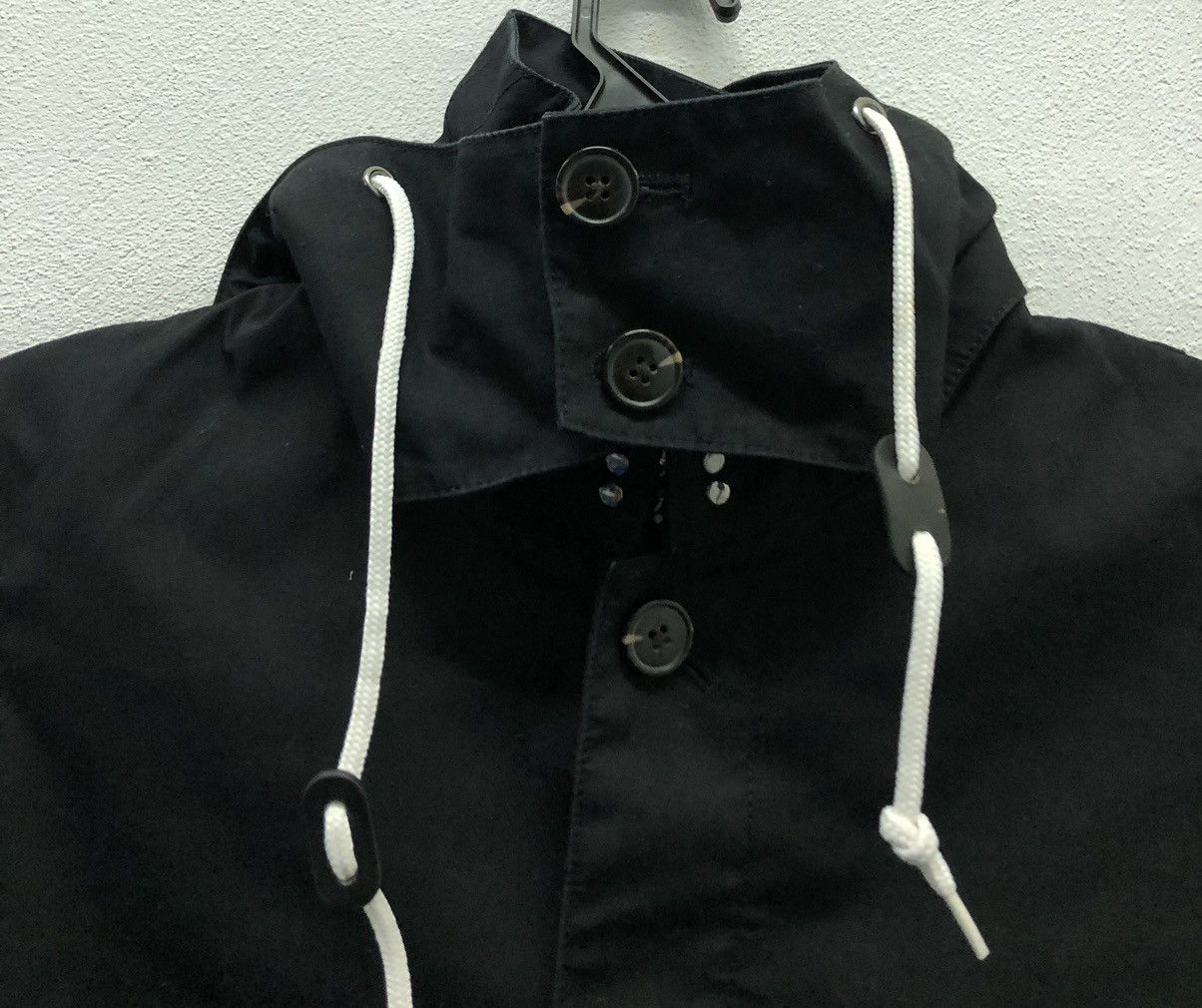 NANO universe × Vintage Nano Universe Tokyo Black Cotton Hooded Coat – Size S Size US S / EU 44-46 / 1 - 3 Thumbnail