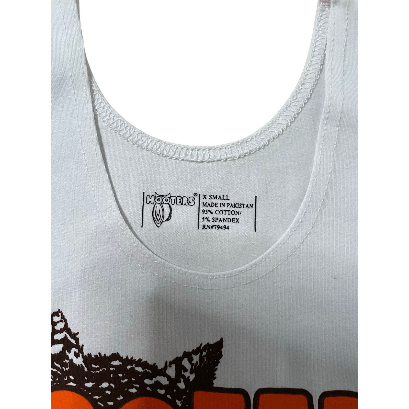 Other New Hooters Girl Uniform Tank from Clearwater Florida sz Xs Size XS / US 0-2 / IT 36-38 - 4 Thumbnail