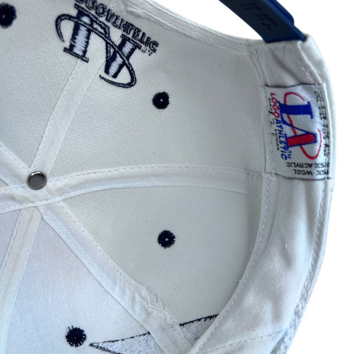 Logo Athletic 1990s NBA Denver Nuggets Logo Athletic Sharktooth Snapback Size ONE SIZE - 10 Thumbnail