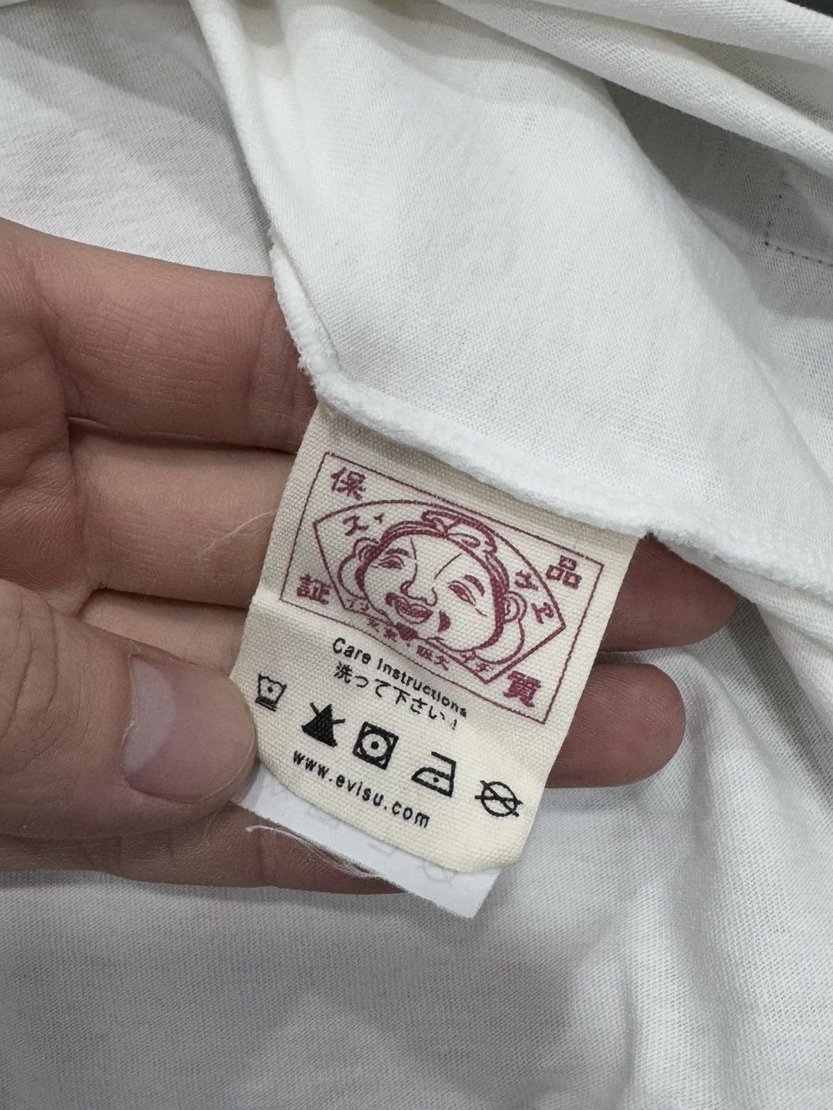 Evisu × Vintage Evisu Vintage T-Shirt Big Logo 90’s Size US XL / EU 56 / 4 - 14 Thumbnail