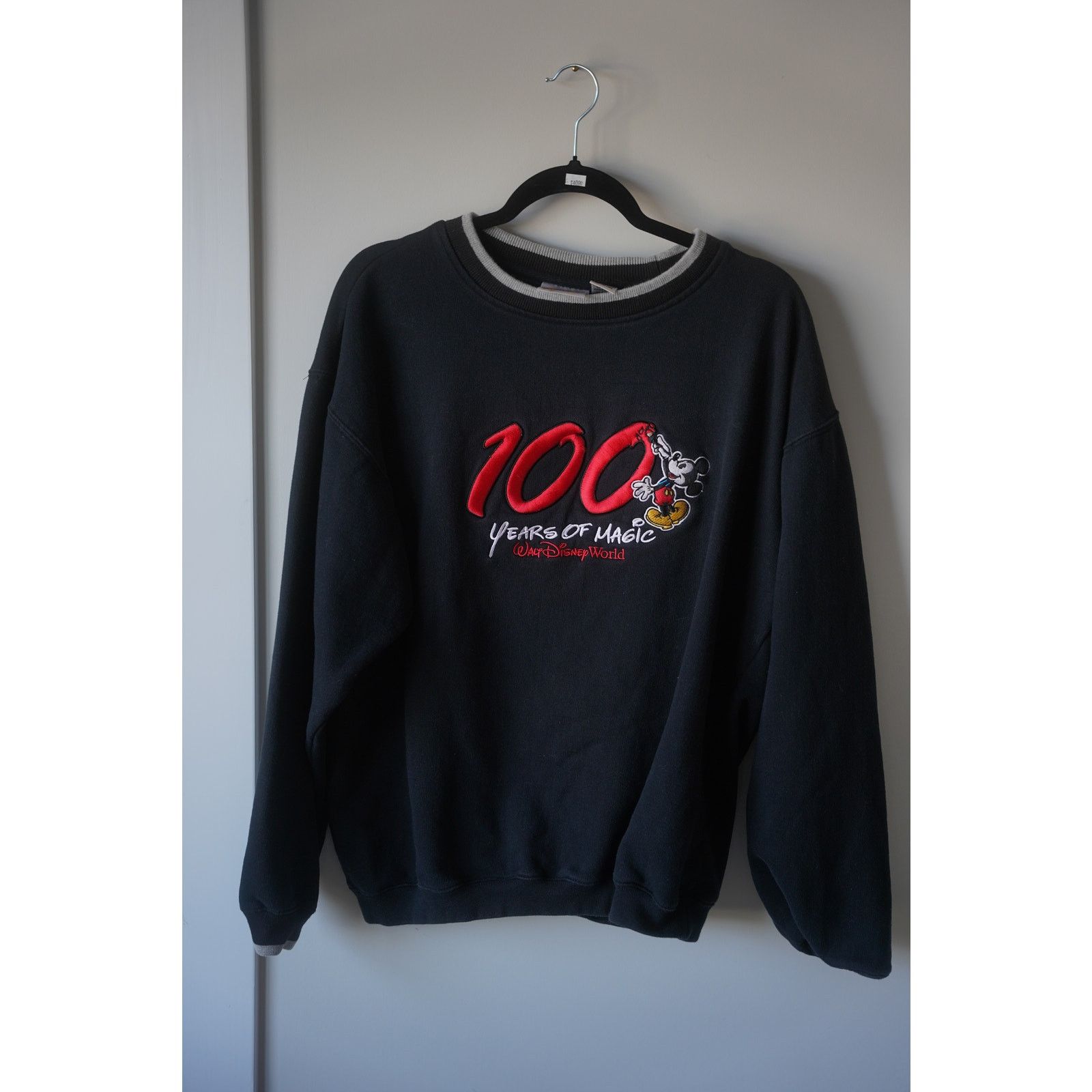 Disney Disney World “100 Years of Magic” Sweatshirt Mickey Mouse Size US L / EU 52-54 / 3 - 1 Thumbnail