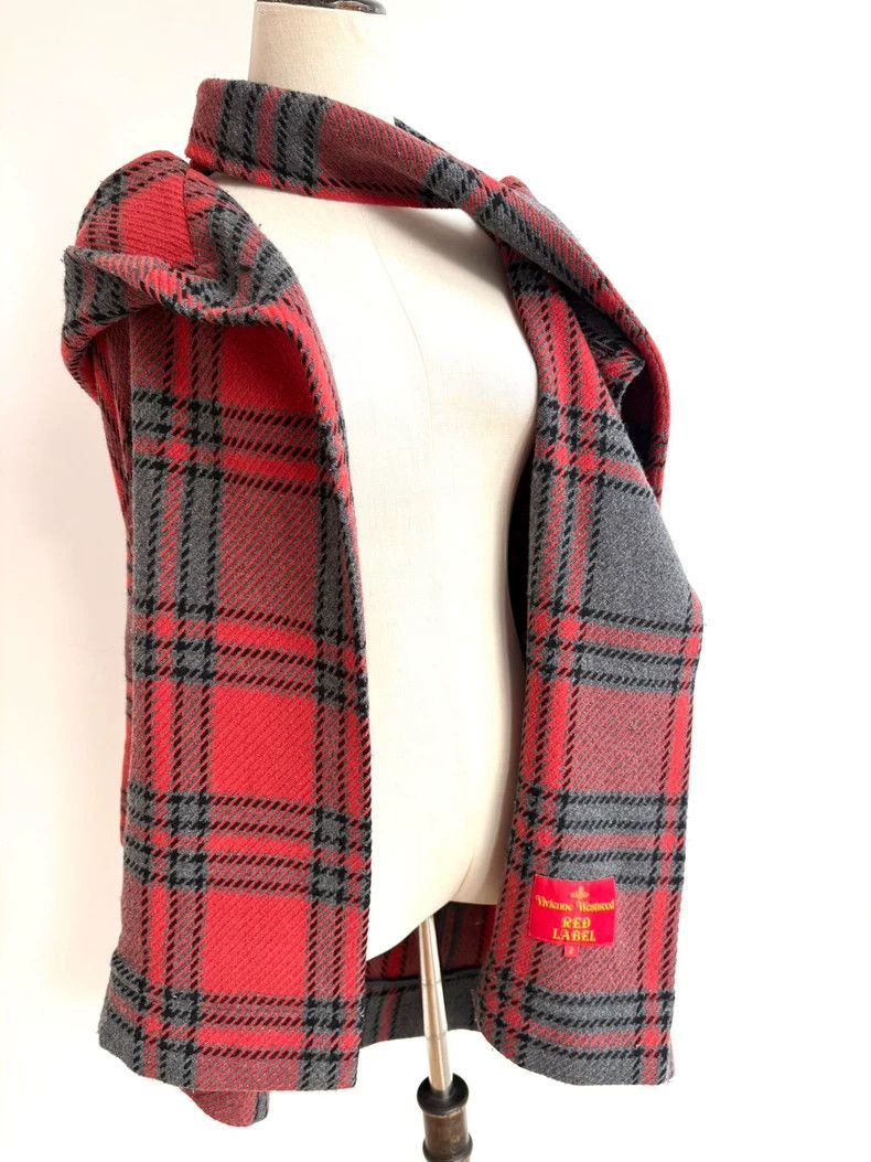 Vivienne Westwood Vivienne Westwood size2 Red gauze bow scarf coat Size M / US 6-8 / IT 42-44 - 7 Thumbnail