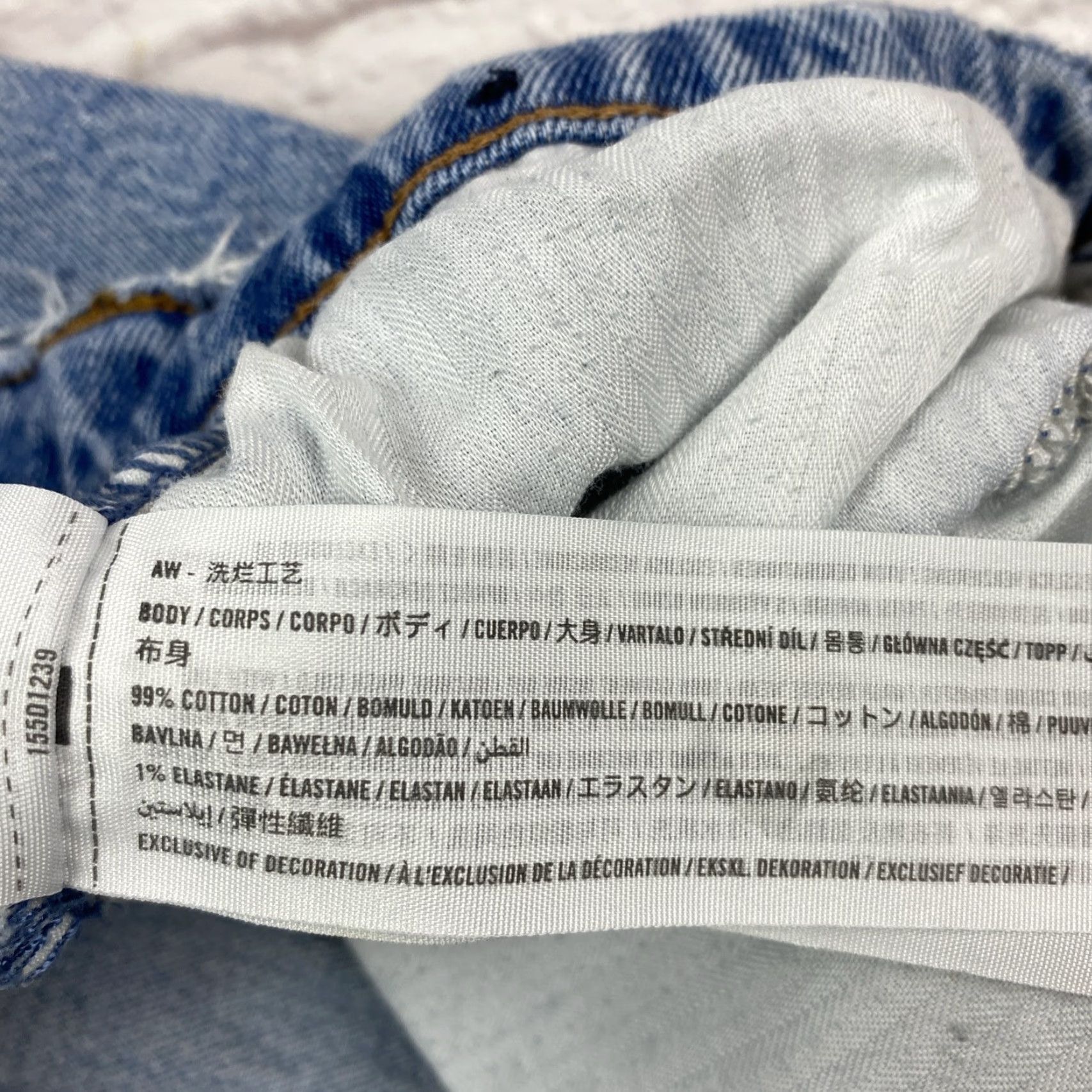 Abercrombie & Fitch VINTAGE Abercrombie & Fitch Jeans 90s Ultra High Rise Straight Womens 34/18R Blue Denim Cotton Blend 5-Pocket Mens Womens Size 24" / US 00 / IT 34 - 7 Thumbnail