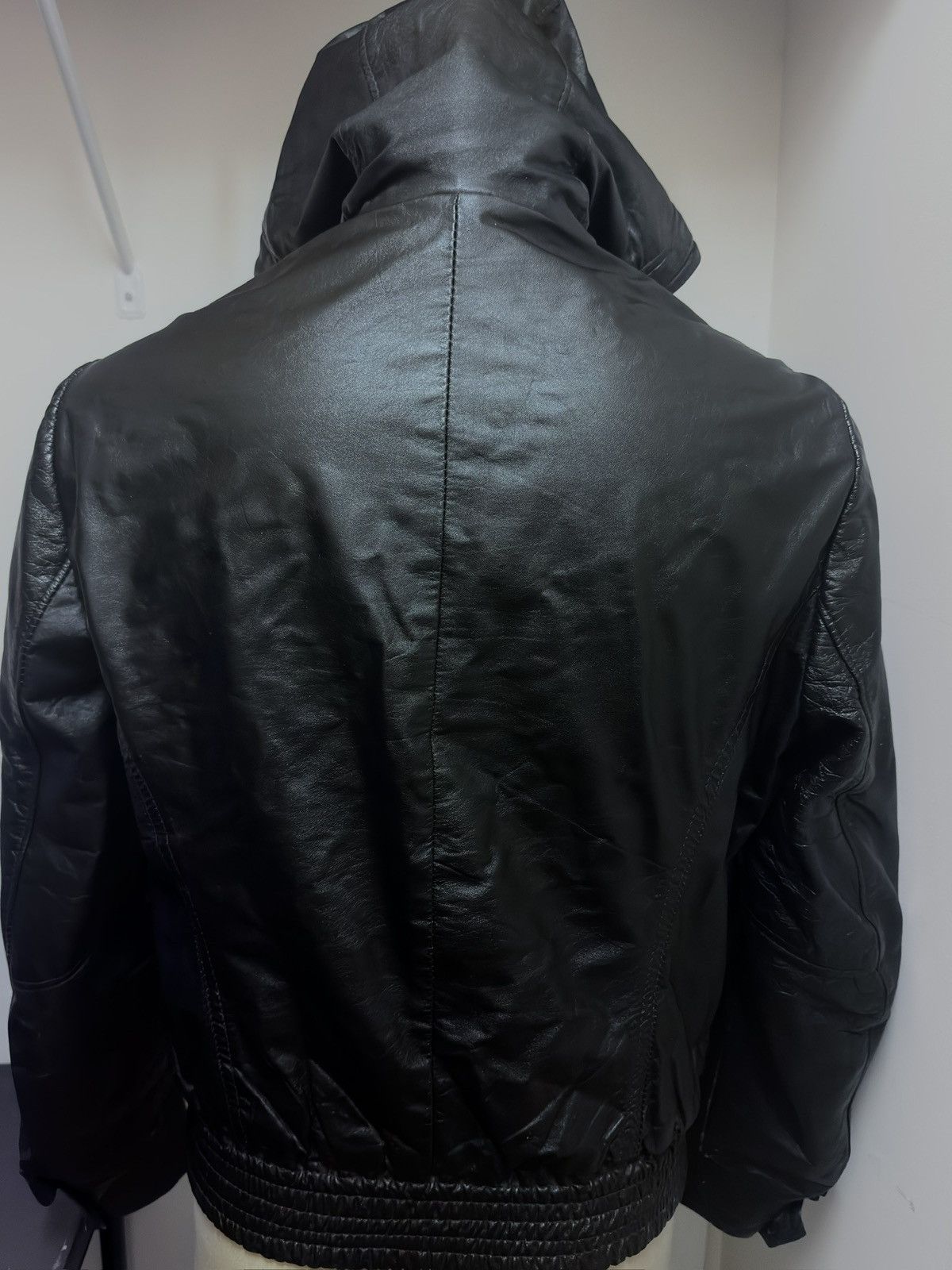 Tornado Mart TORNADO MART HOODED LEATHER JACKET Size US S / EU 44-46 / 1 - 2 Thumbnail