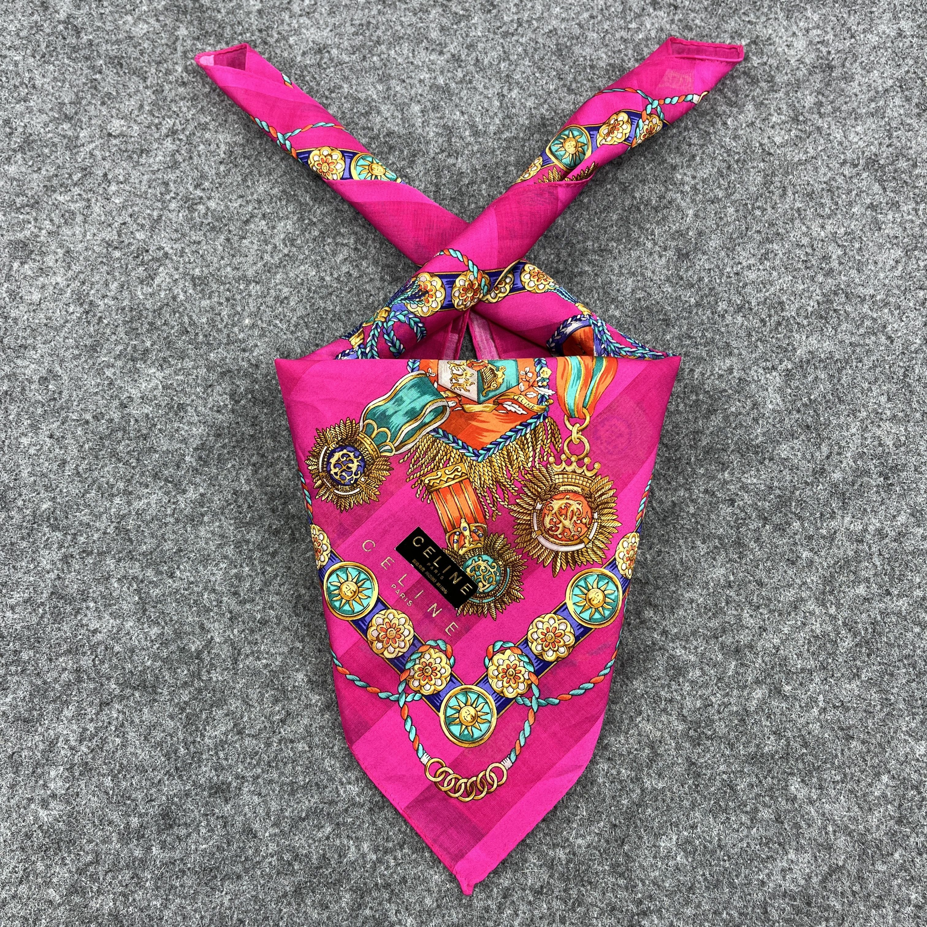 Celine Celine Handkerchief / Bandana / Neckerchief B658 Size ONE SIZE - 1 Thumbnail