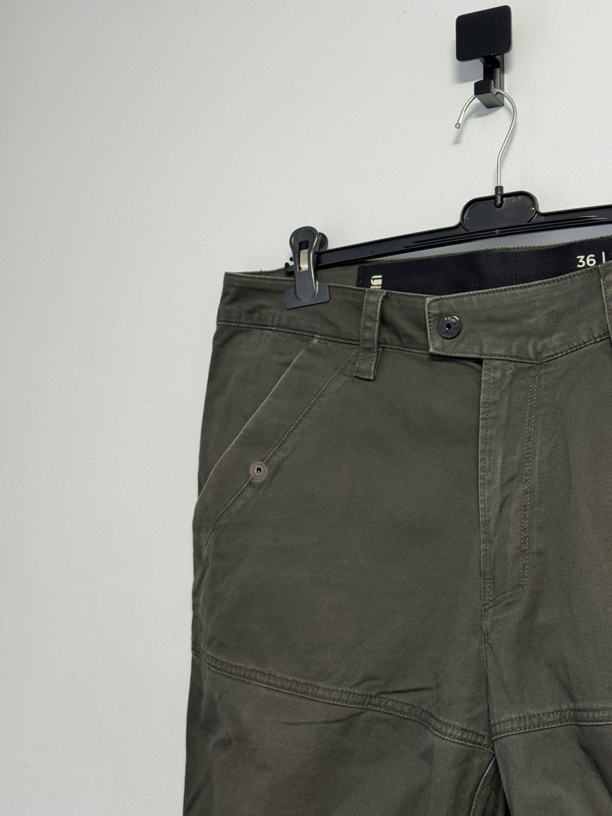 G-Star G-Star Raw Men's 3D Tapered Cargo Pants Size 36x34 Size US 36 / EU 52 - 9 Thumbnail