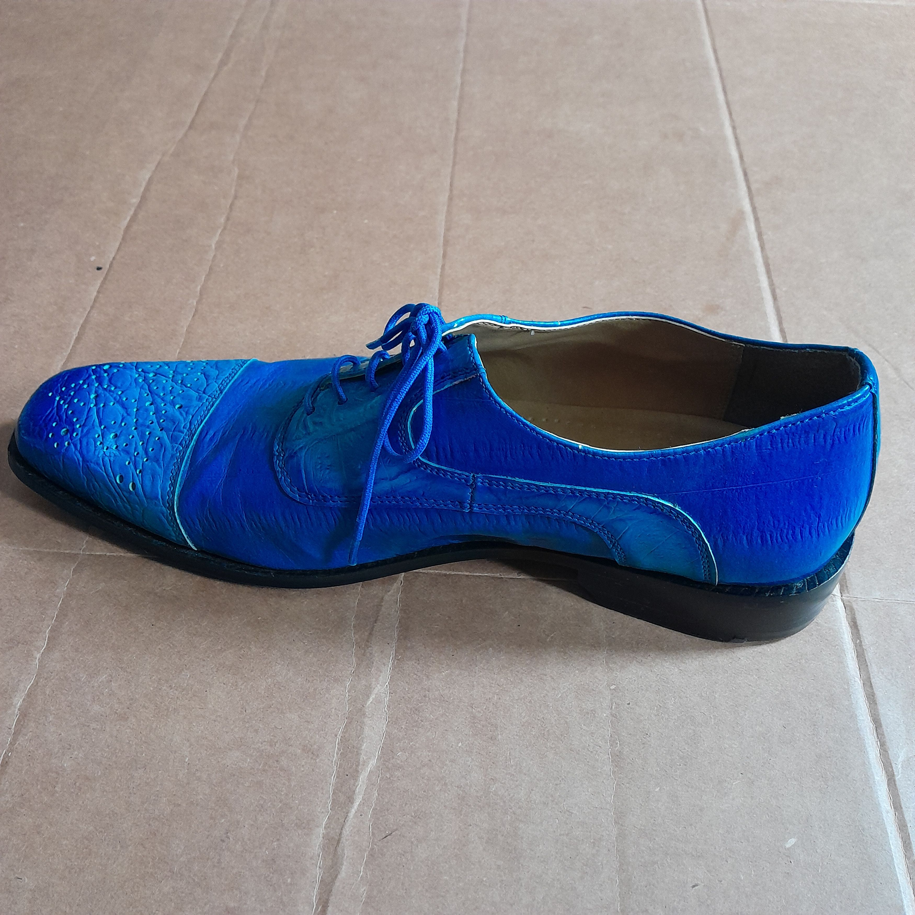Other Liberty Men’s Exclusives LS1057 Dress Shoes Blue Size US 10.5 / EU 43-44 - 4 Thumbnail