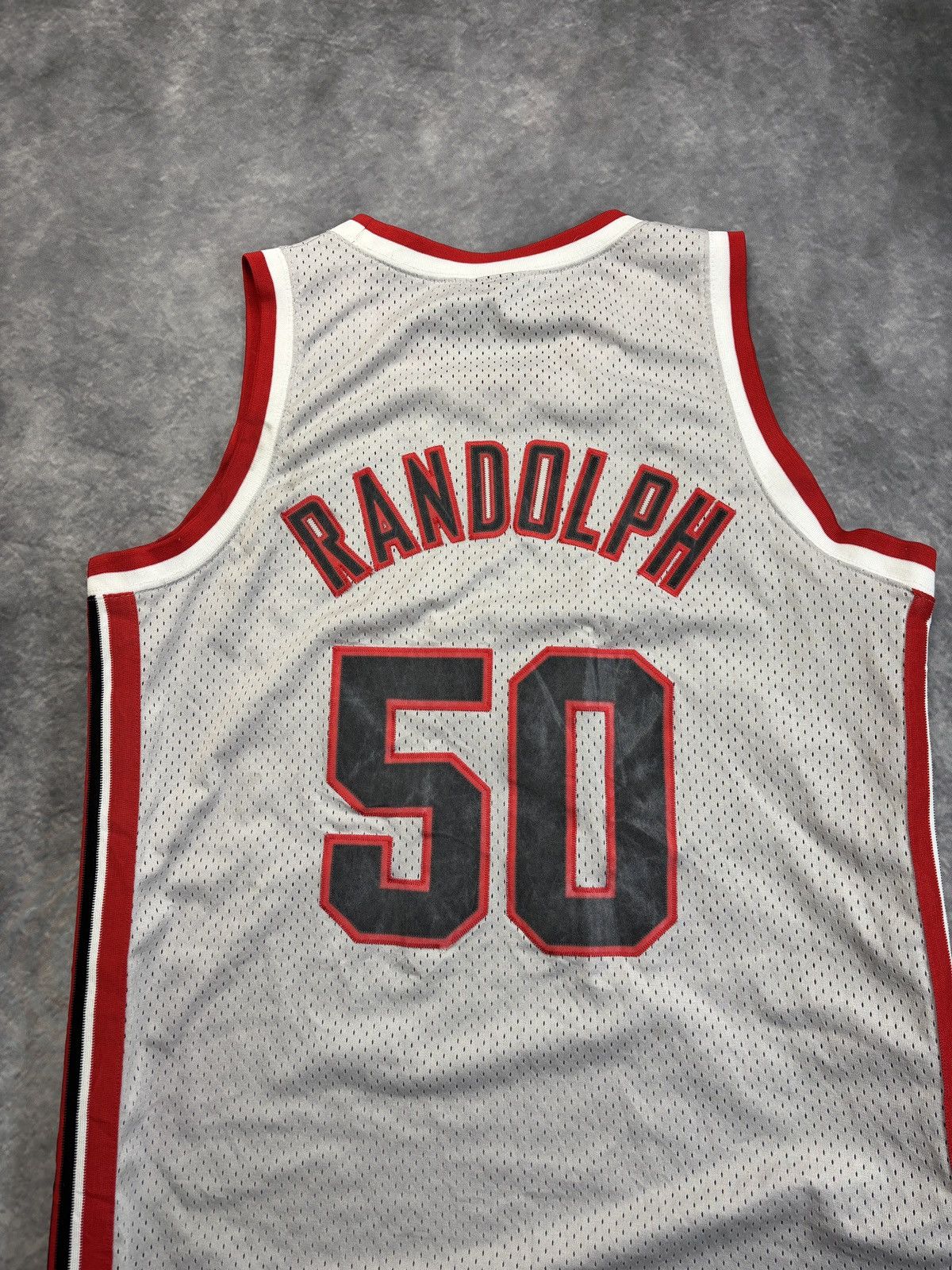 Nike Vintage Portland Trailblazers Jersey 2000s NBA Randolph Gray Size US L / EU 52-54 / 3 - 4 Thumbnail